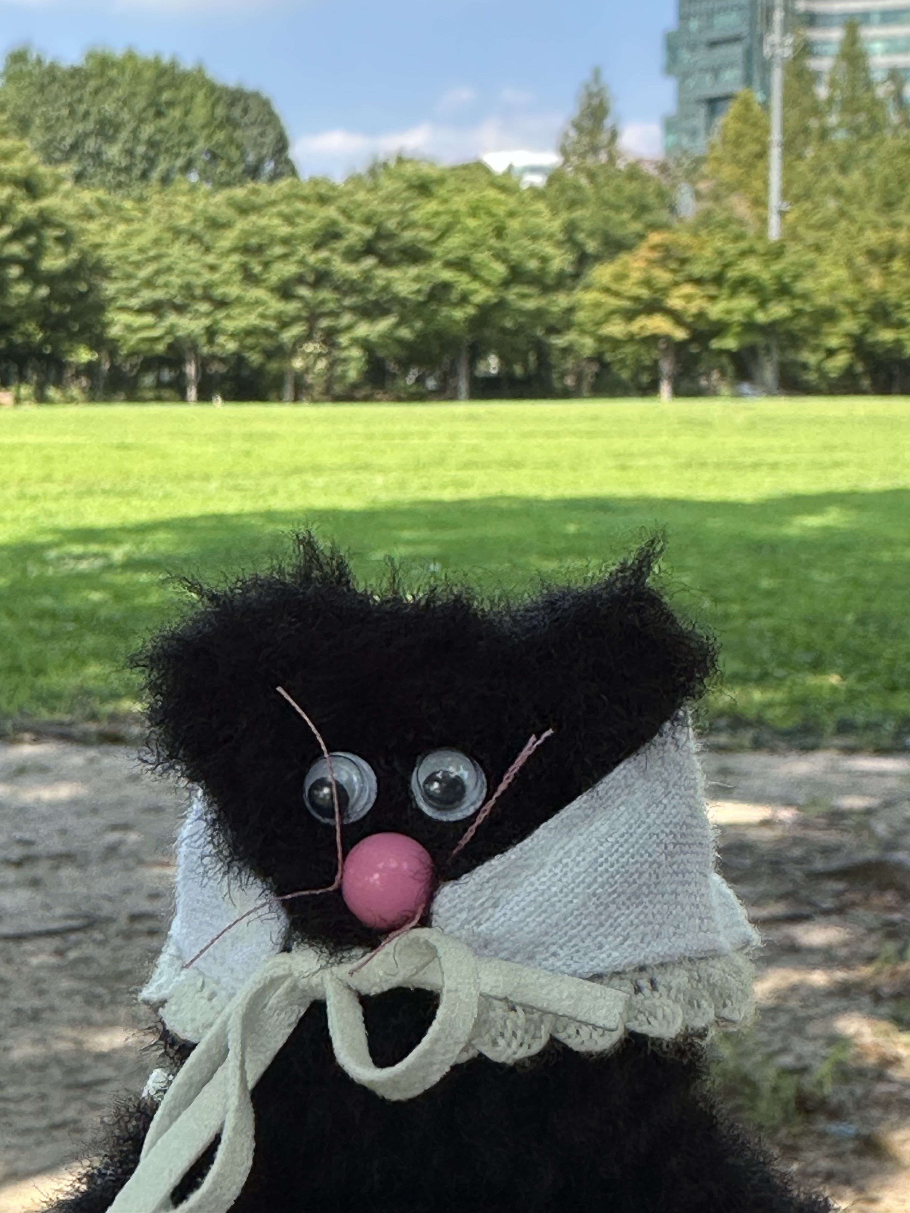 Monamhee Love Flexy Keyring Blue, STU x Monamhee Stu 착용 스타일 - 2