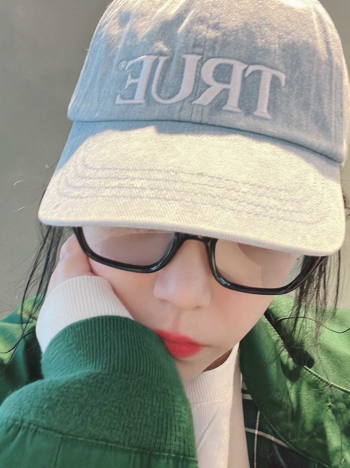 True Religion True Cap Indigo 착용 스타일