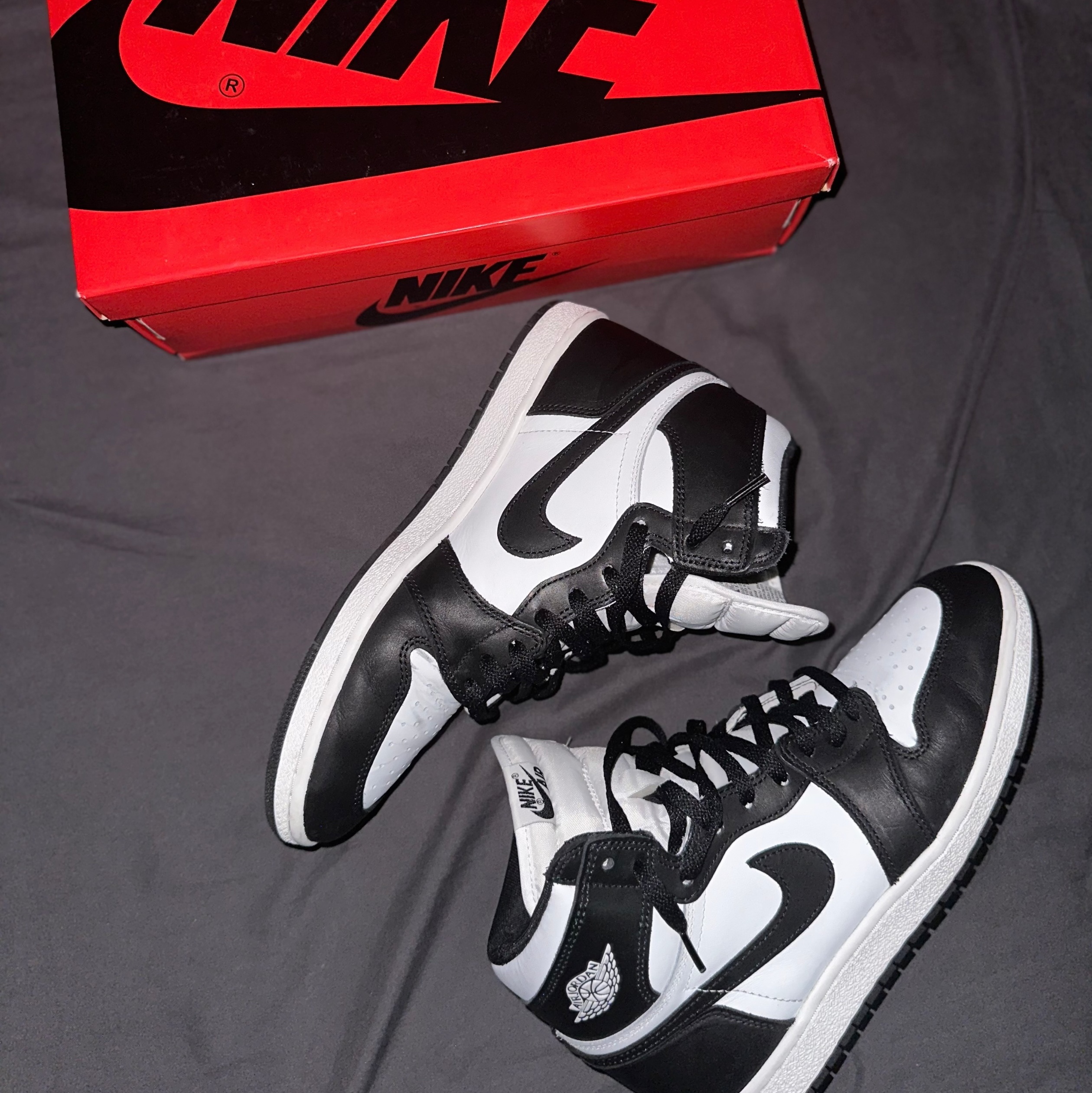 Jordan 1 High 85 Black White 착용 스타일