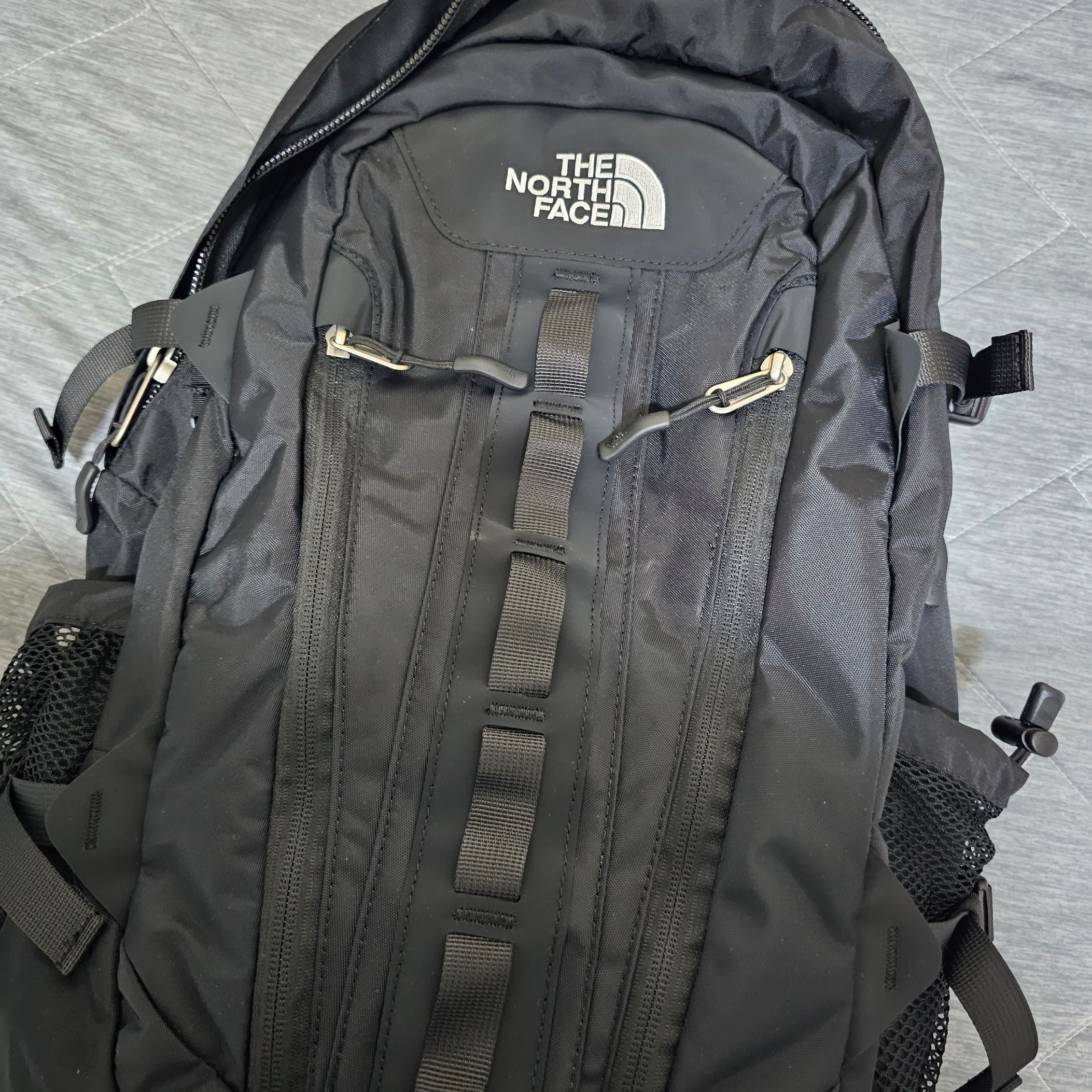 The North Face Big Shot Black 착용 스타일