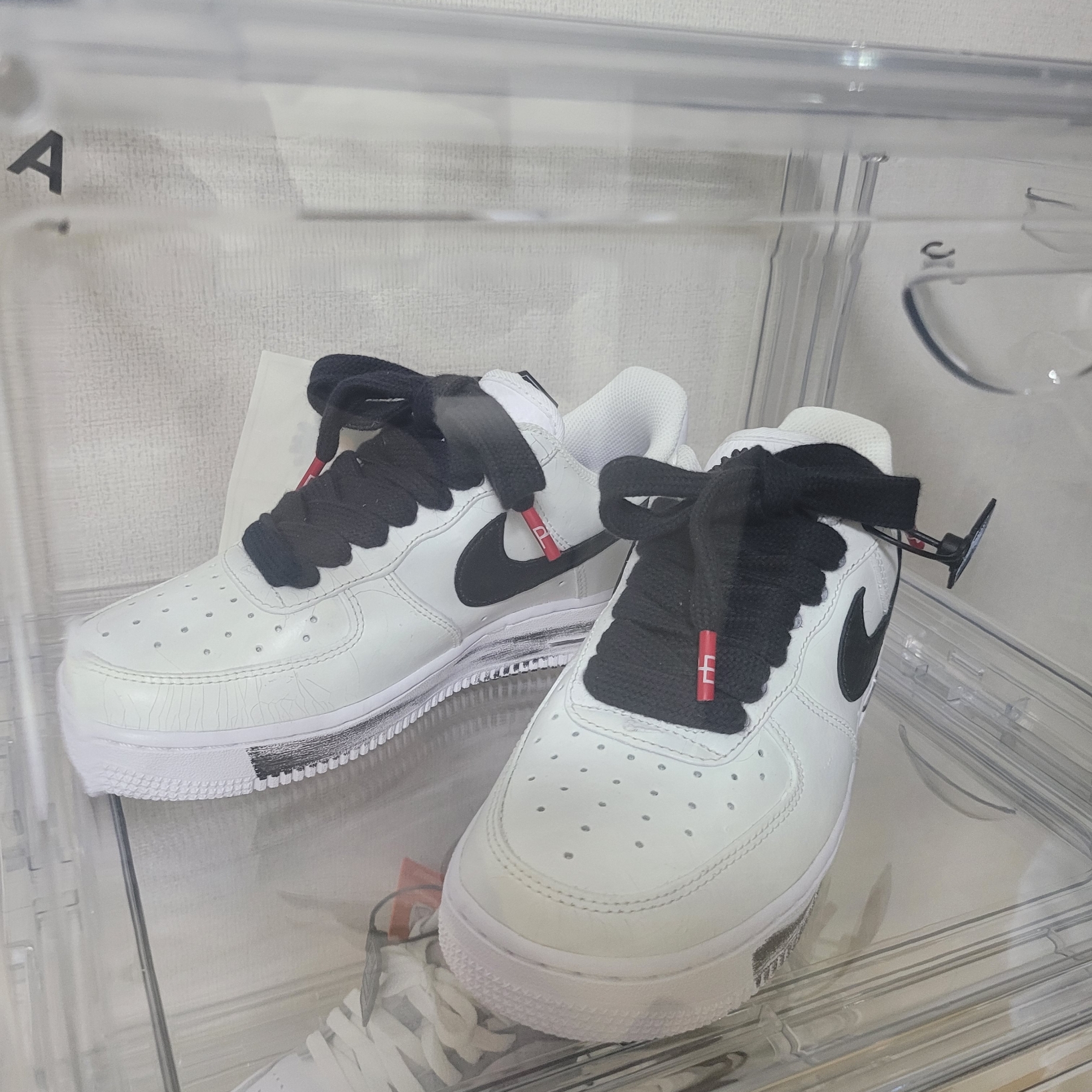 Nike x Peaceminusone Air Force 1 Low Para-Noise 2.0 착용 스타일