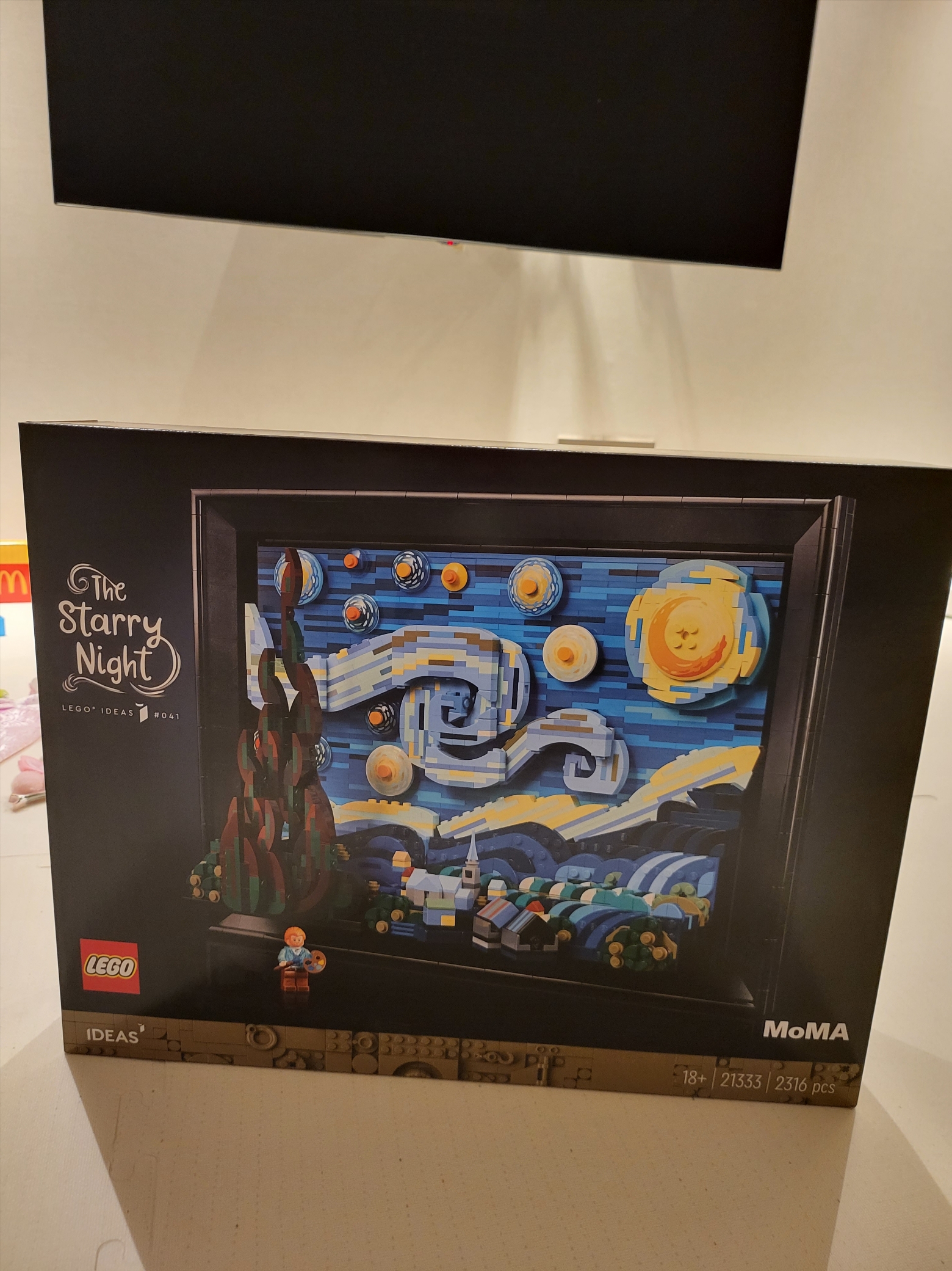 Lego Vincent Van Gogh The Starry Night 착용 스타일
