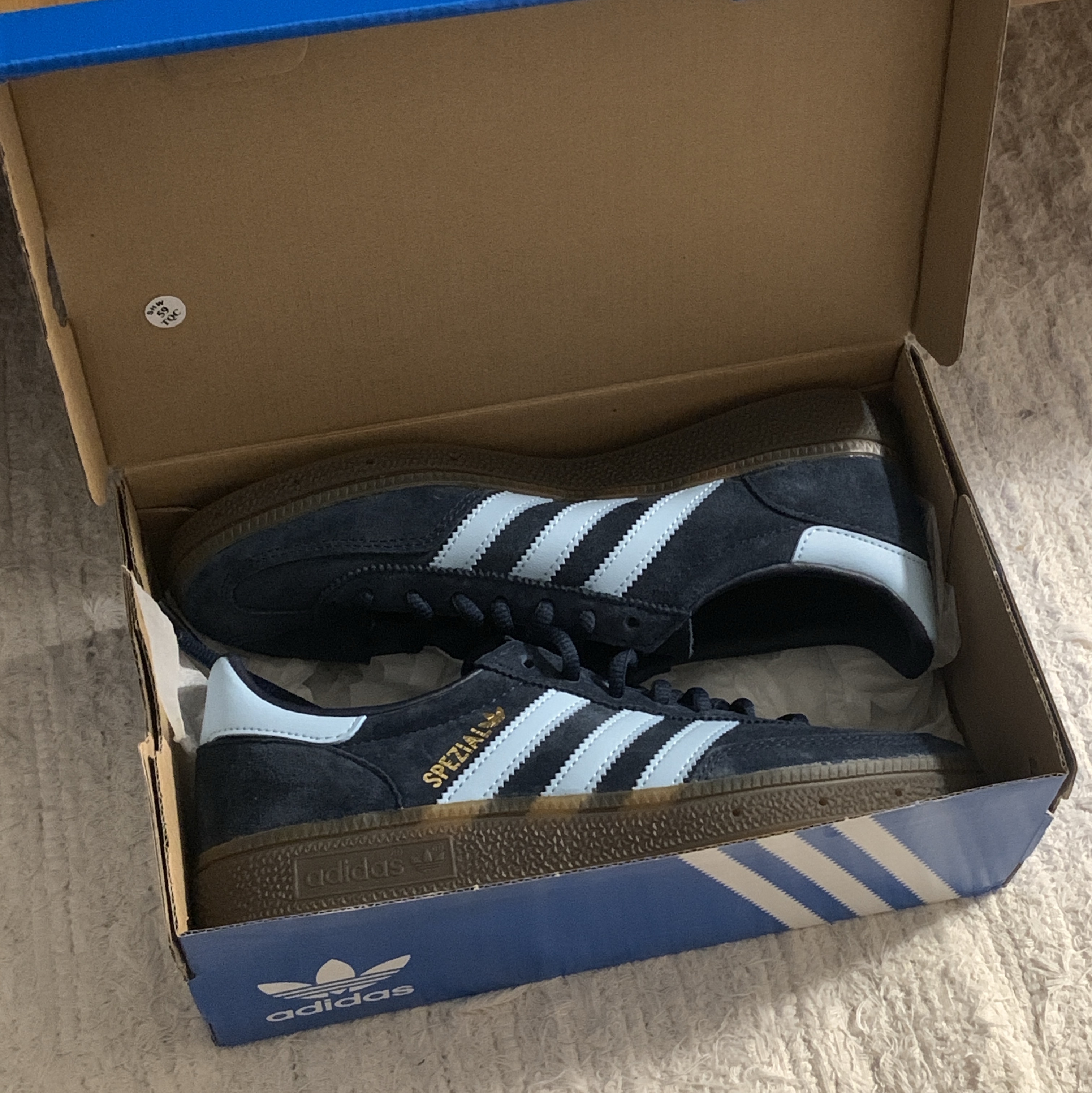 Adidas Spezial Handball Collegiate Navy 착용 스타일 - 4