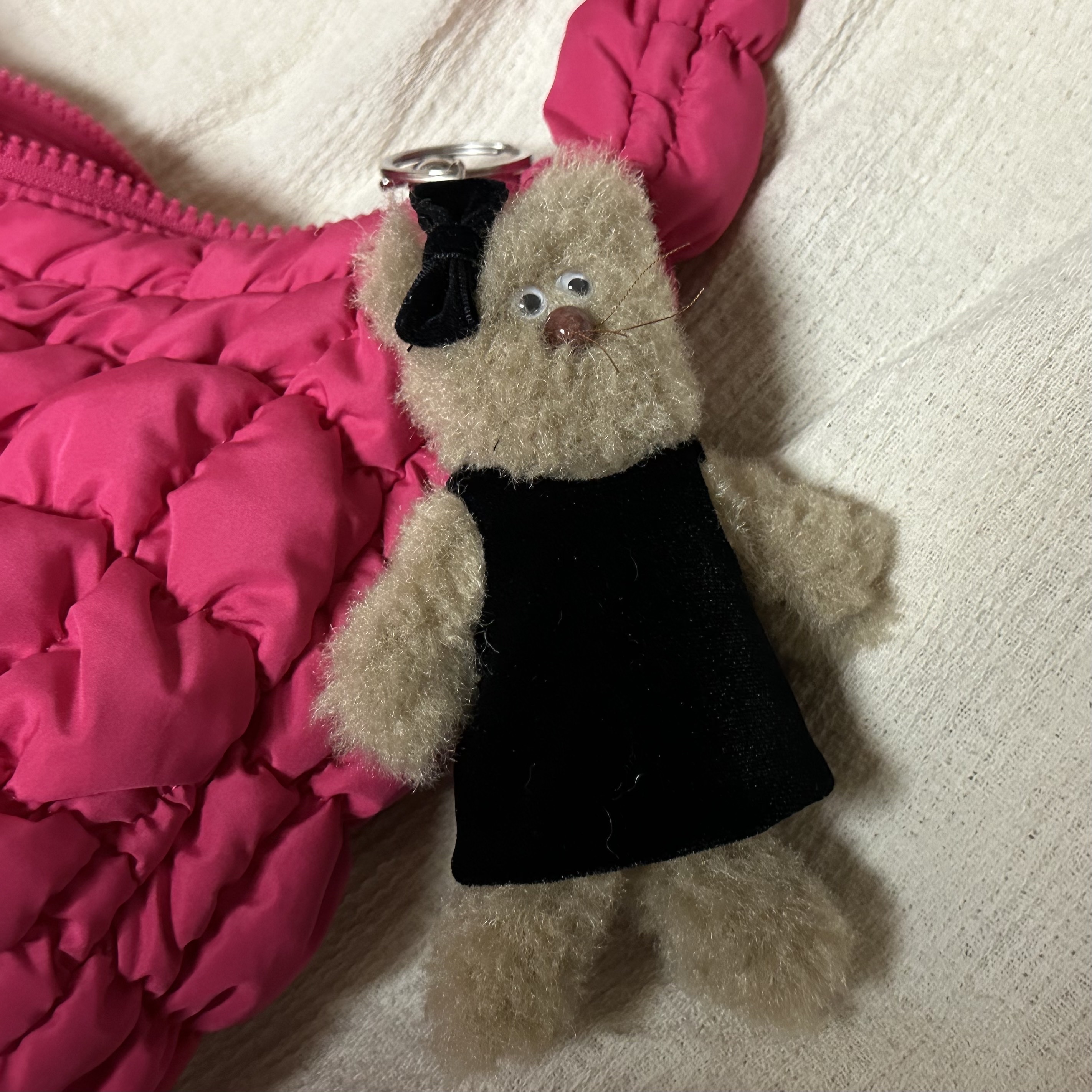 COS Quilted Mini Bag Pink, STU x Monamhee CoCo 착용 스타일 - 1
