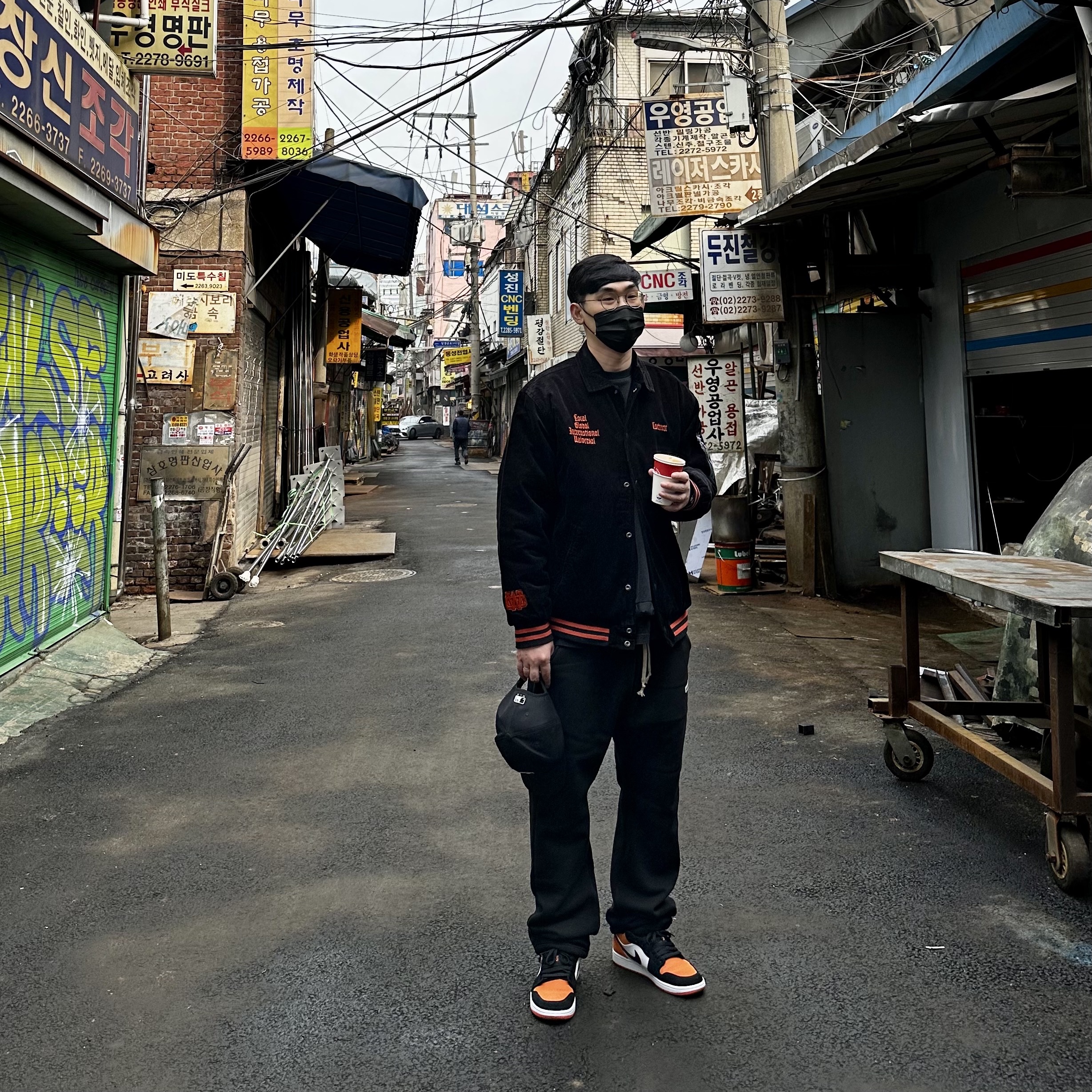 Jordan 1 Low Shattered Backboard 착용 스타일 - 1