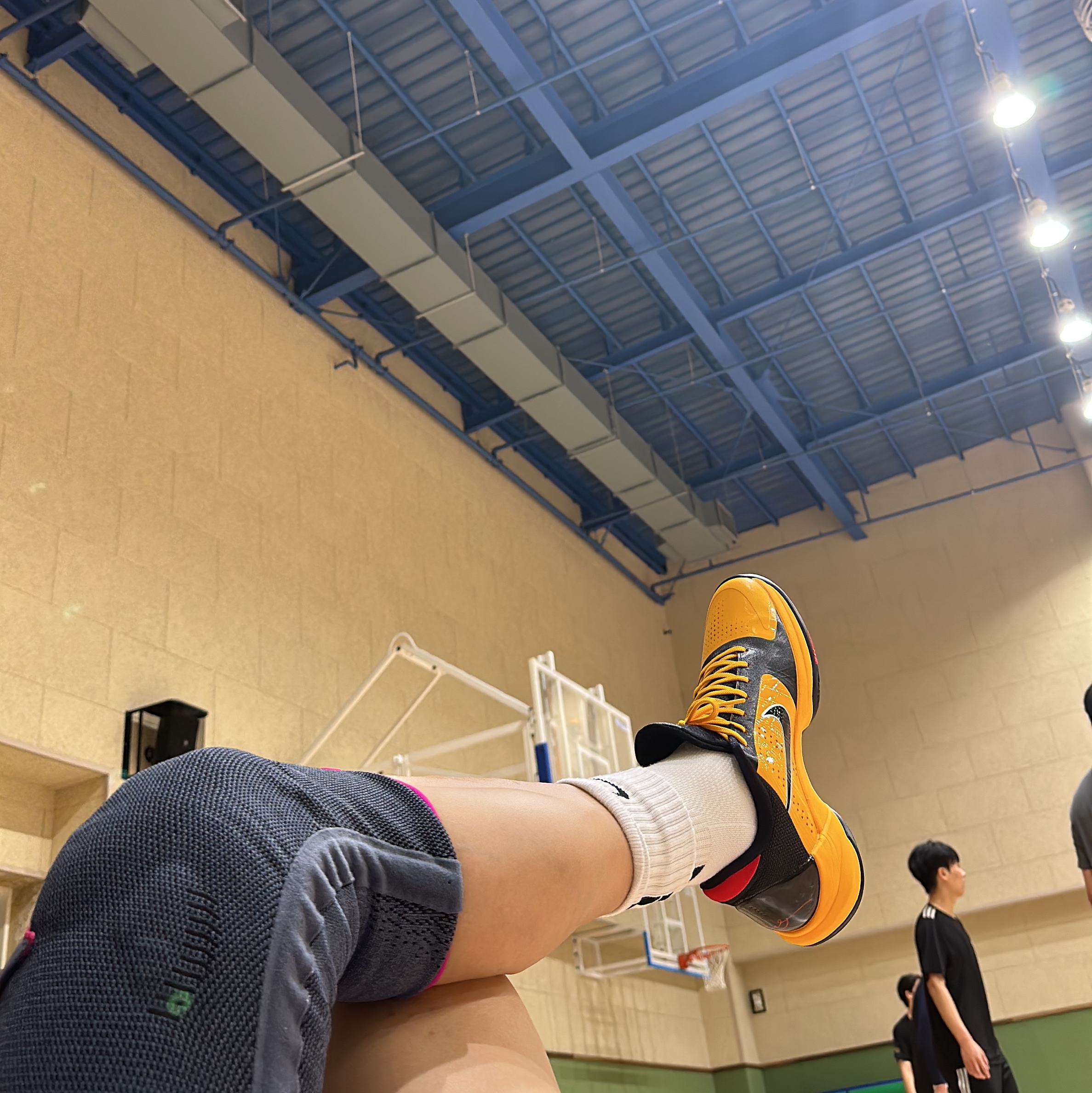 Nike Kobe 5 Protro Bruce Lee 착용 스타일