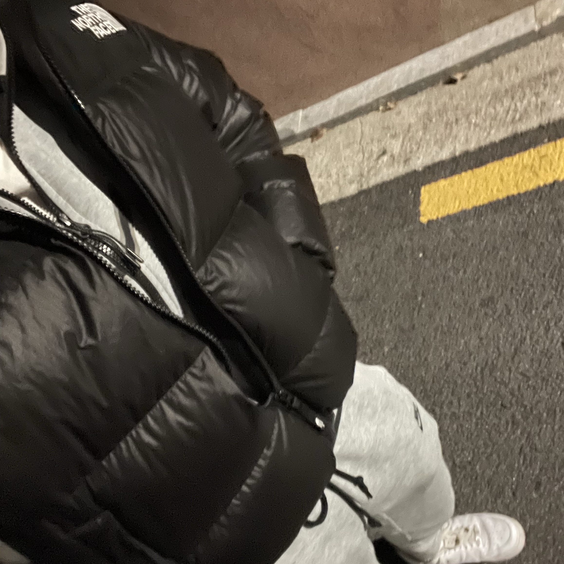 Nike Air Force 1 '07 Low White, Nike NSW Tech Fleece Full Zip Hoodie Dark Grey Heather - Asia 착용 스타일 - 2