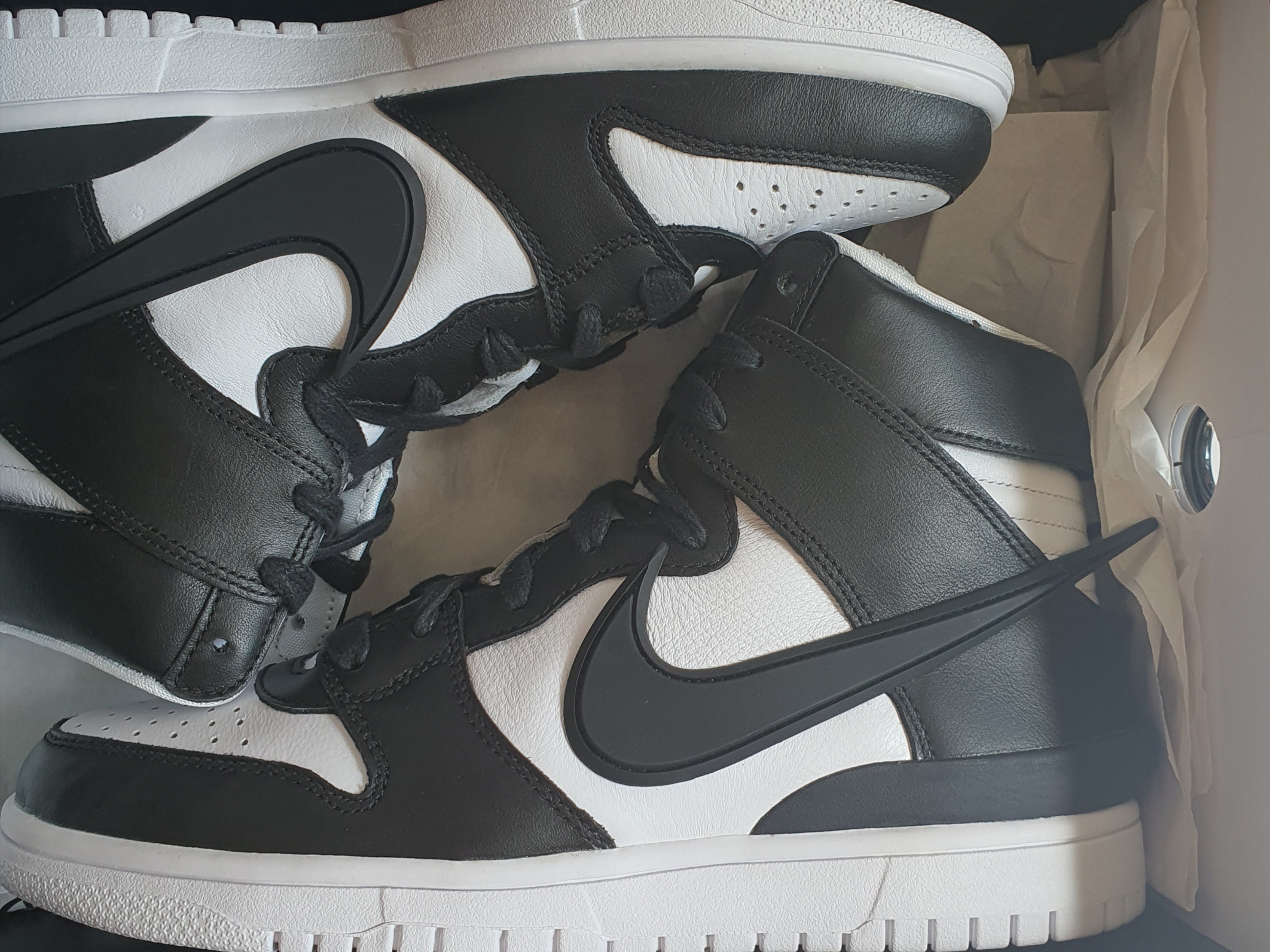 Nike x Ambush Dunk High Black 착용 스타일