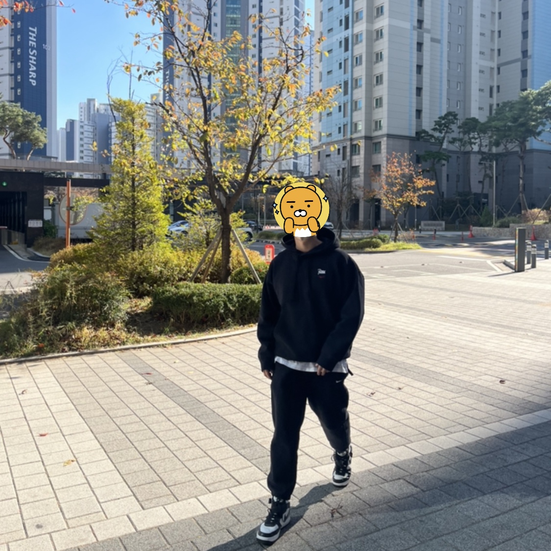 Nike x Patta x FC Barcelona Solo Swoosh Hoodie Culers del Món (FD4147-010), Nike x Stussy Air Force 1 '07 Mid SP Black and Light Bone 착용 스타일 - 3