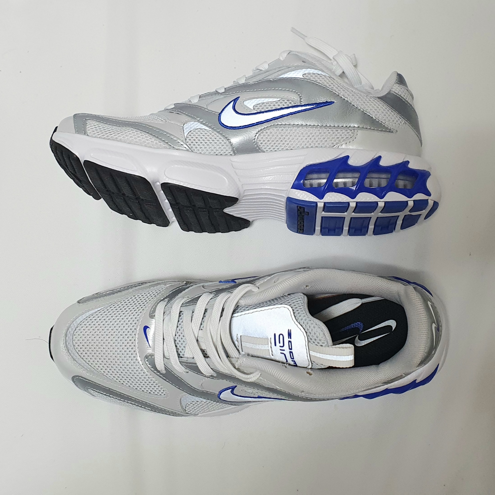 (W) Nike Zoom Air Fire Pure Platinum Metalic Silver 착용 스타일