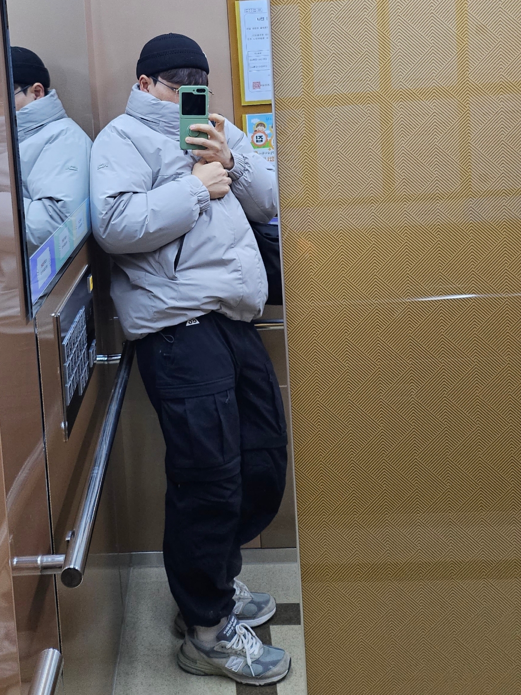 Nike ACG Smith Summit Cargo Pants Black Anthracite - Asia 착용 스타일