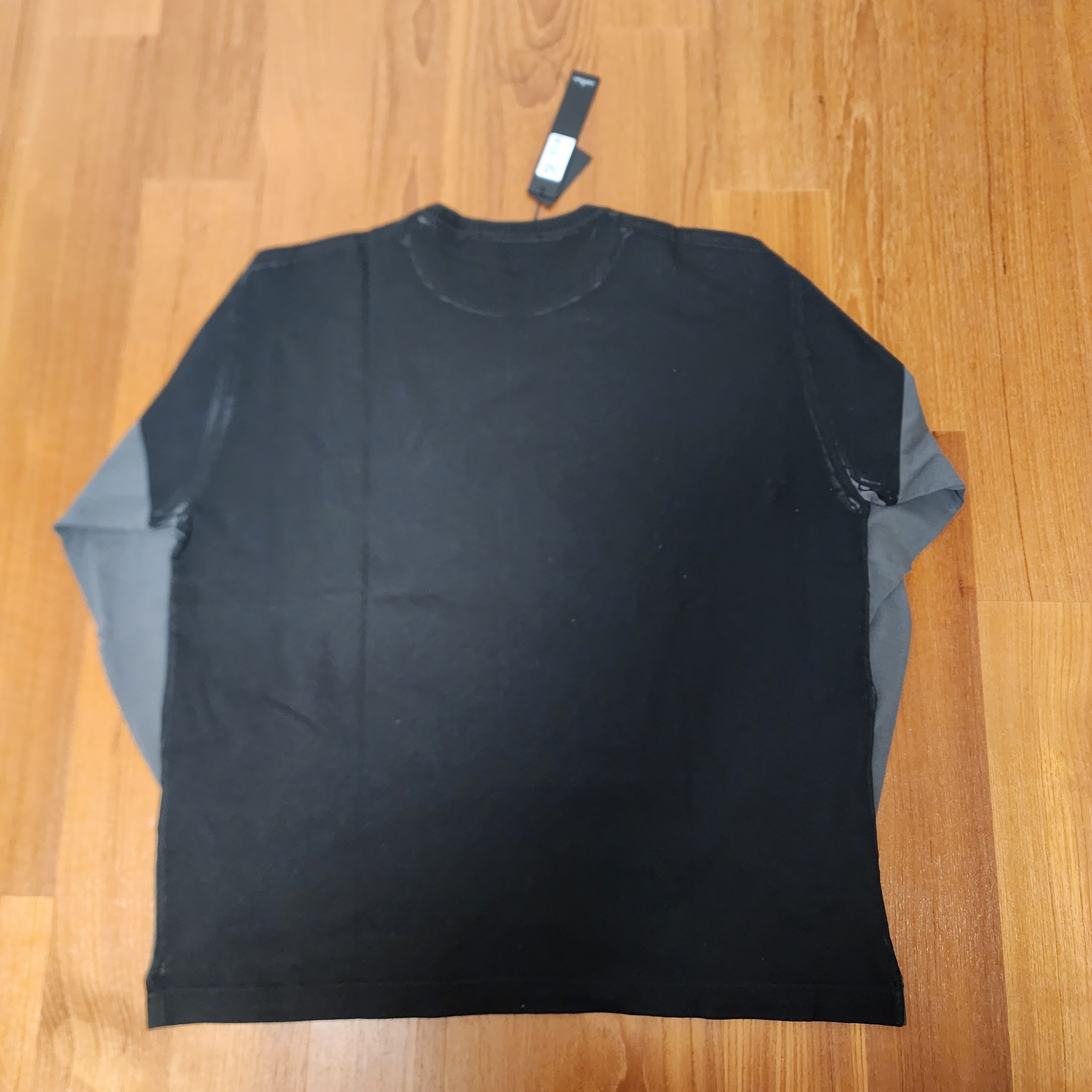 Supreme x Stone Island L/S Top Black - 23FW 착용 스타일 - 2