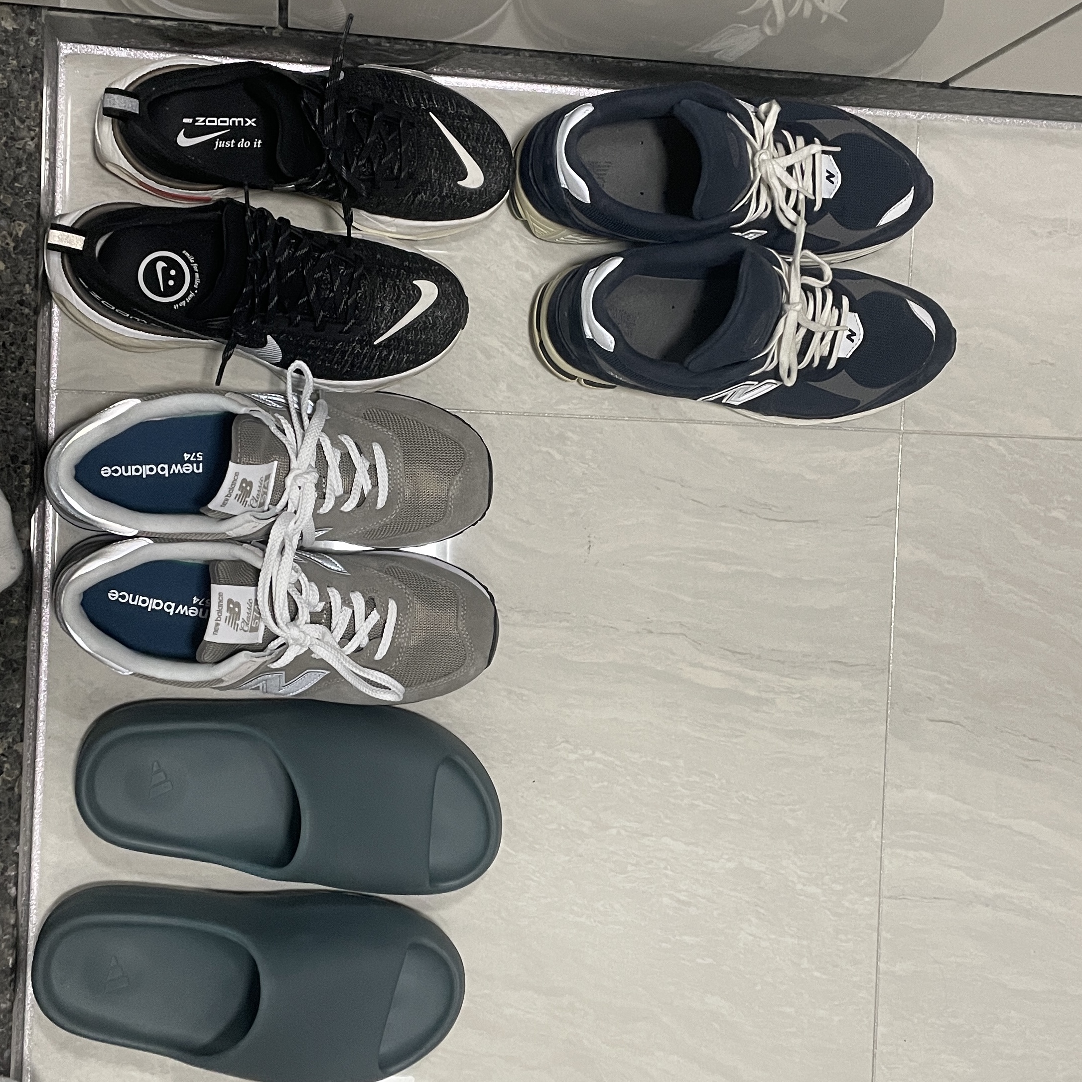 New Balance 574 Worn By Anyone Grey - D Standard 착용 스타일