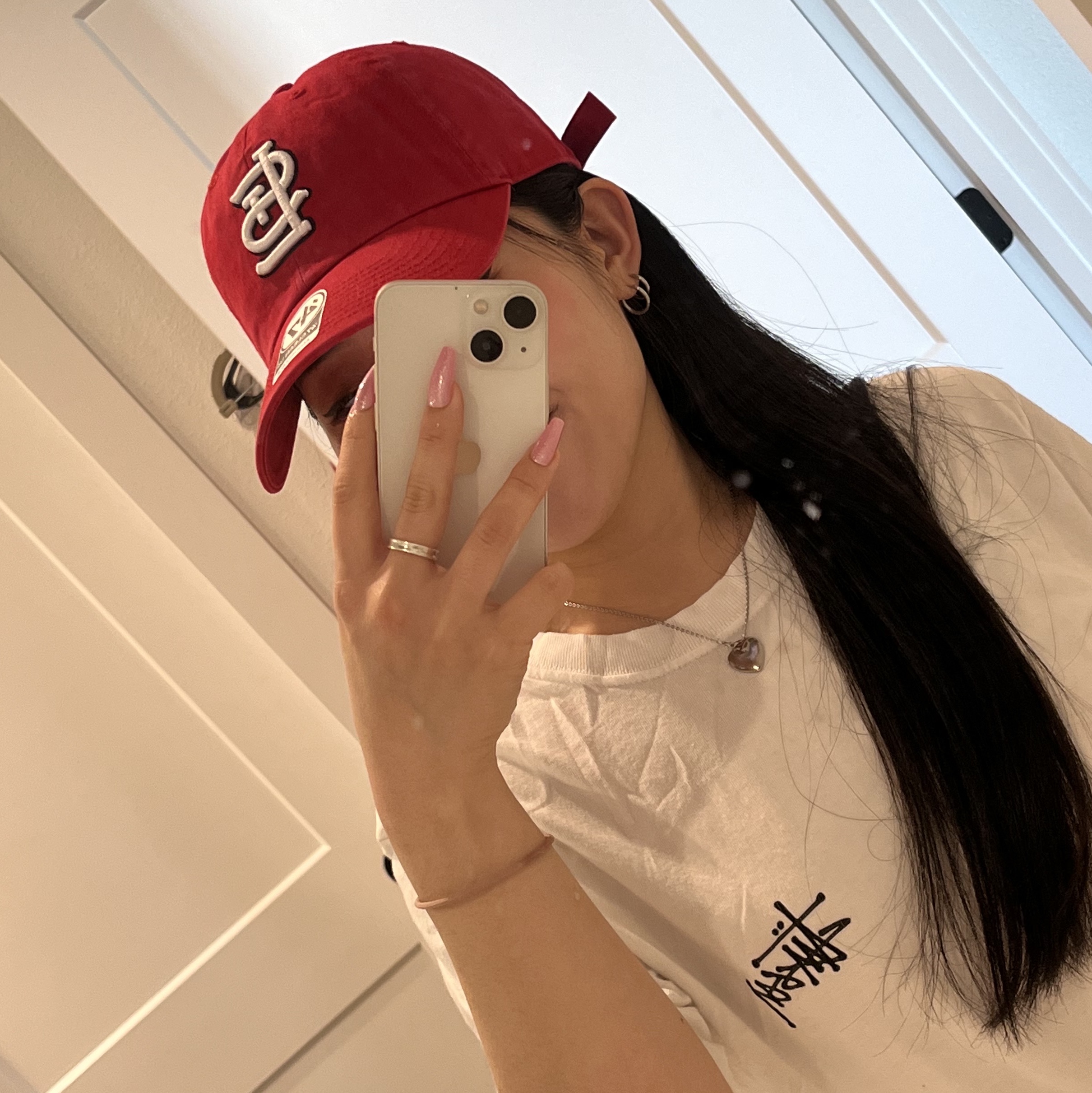 Stussy Basic Stussy T-Shirt White 2023 착용 스타일 - 2