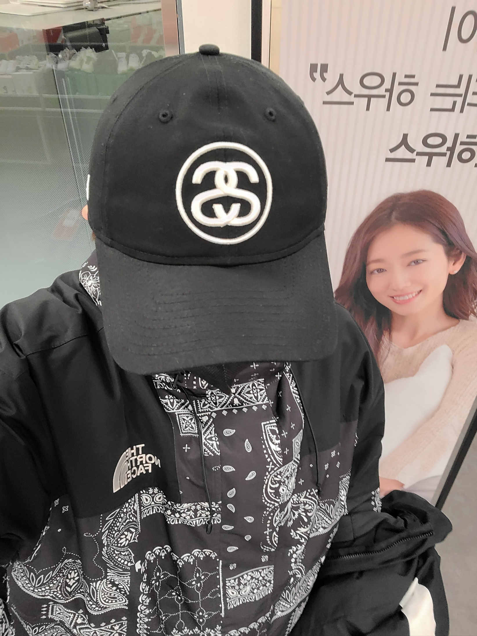 Stussy SS Link 9Twenty Cap Black 착용 스타일