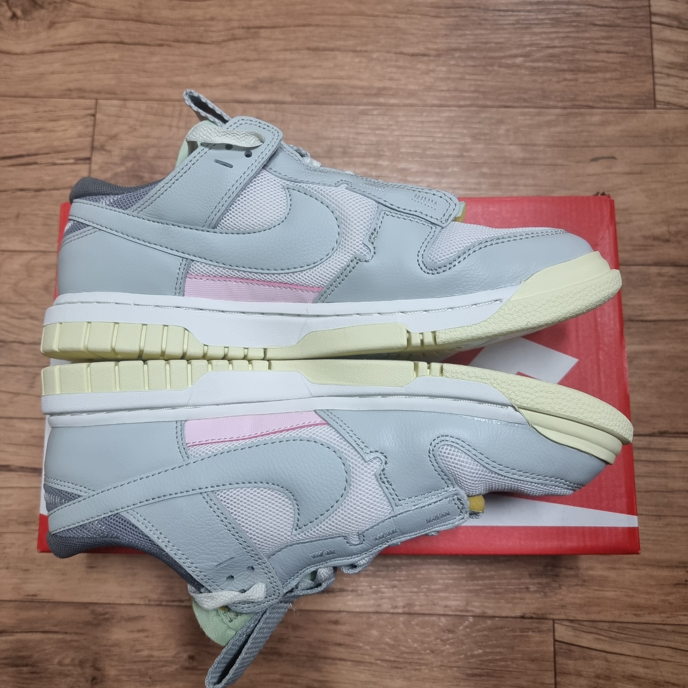 Nike Air Dunk Jumbo Sail Mint Foam 착용 스타일 - 2