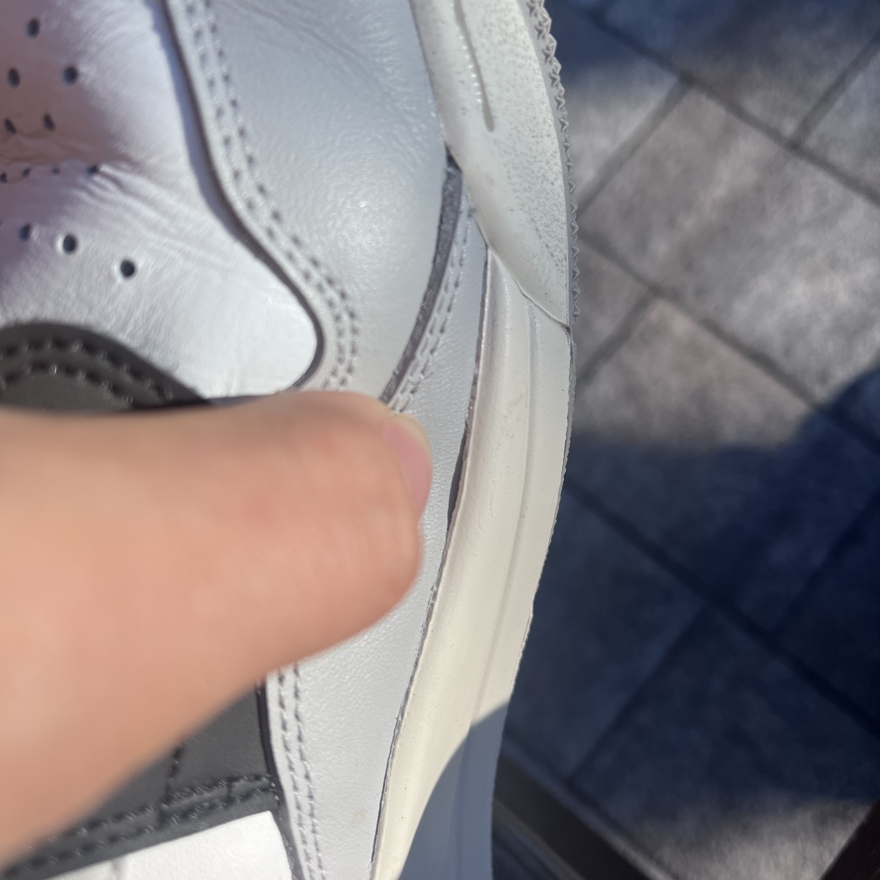 Jordan Legacy 312 Low Tech Grey 착용 스타일 - 1