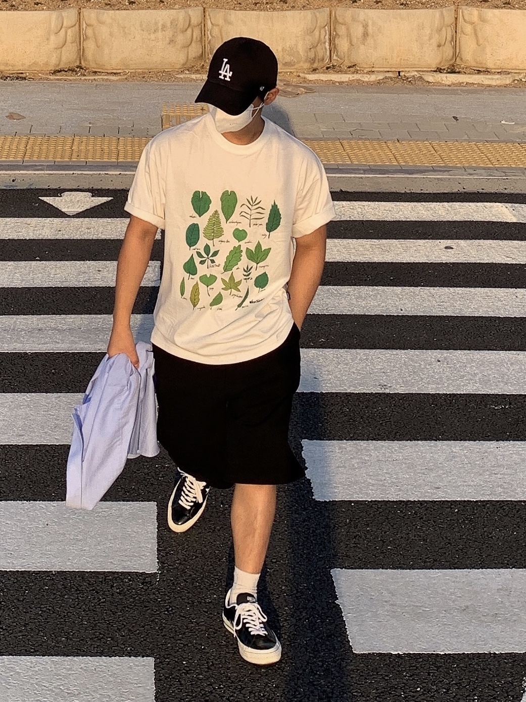 Converse One Star Ox Black 착용 스타일