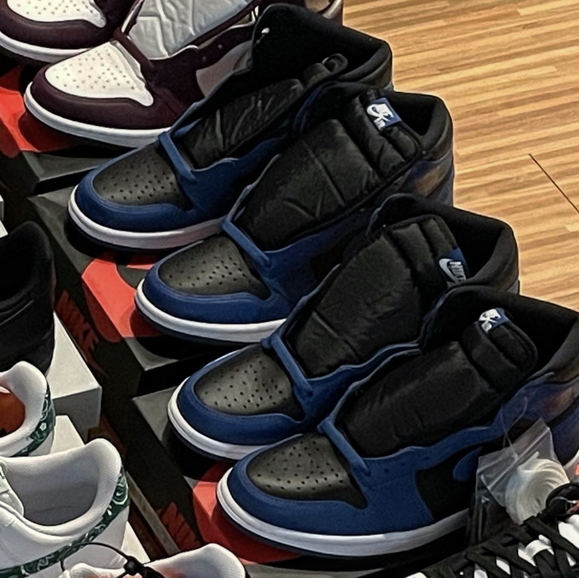 Jordan 1 Retro High OG Dark Marina Blue 착용 스타일