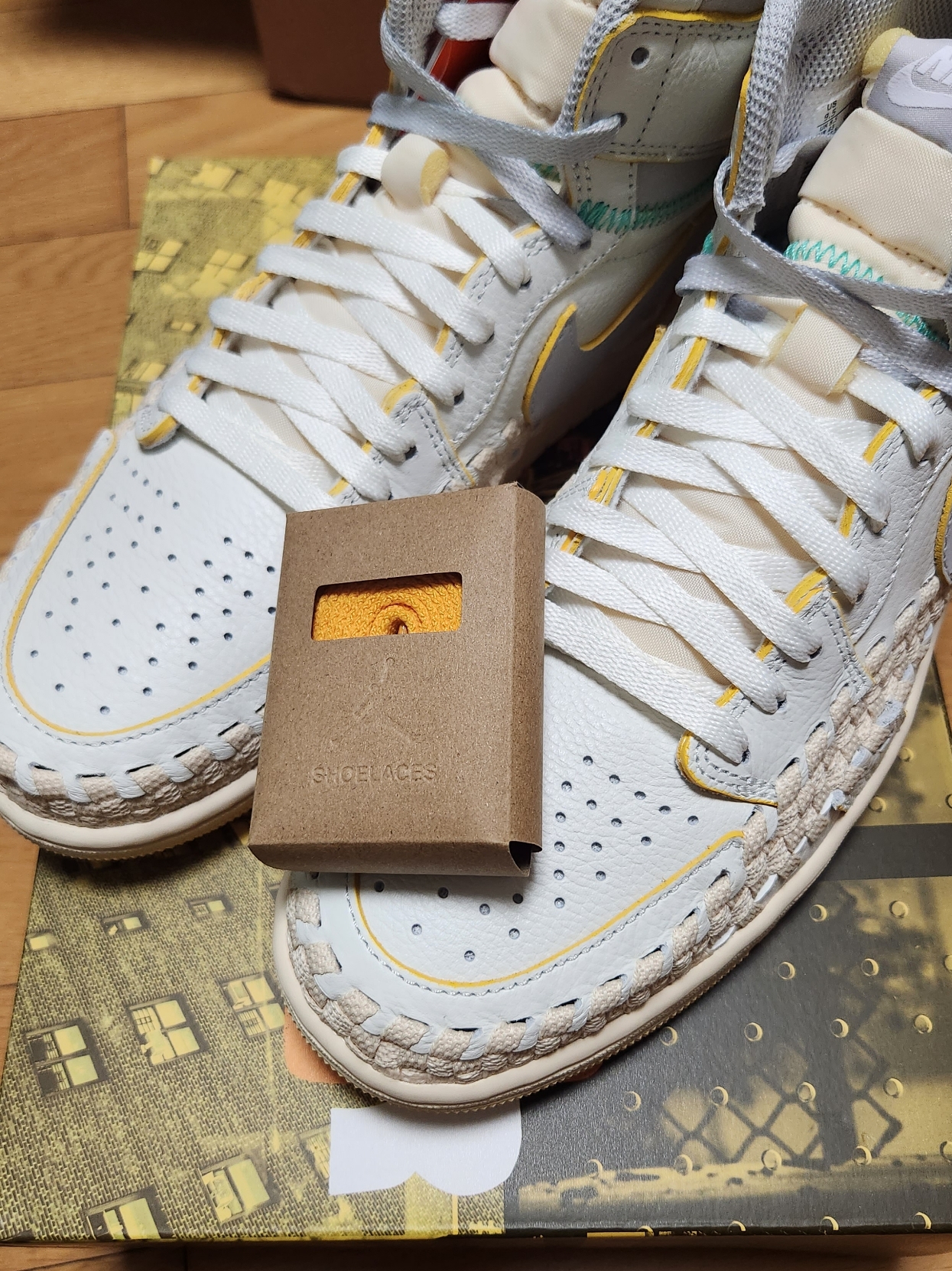 Jordan 1 x Bephies Beauty Supply x Union Retro High OG SP Summer '96 착용 스타일