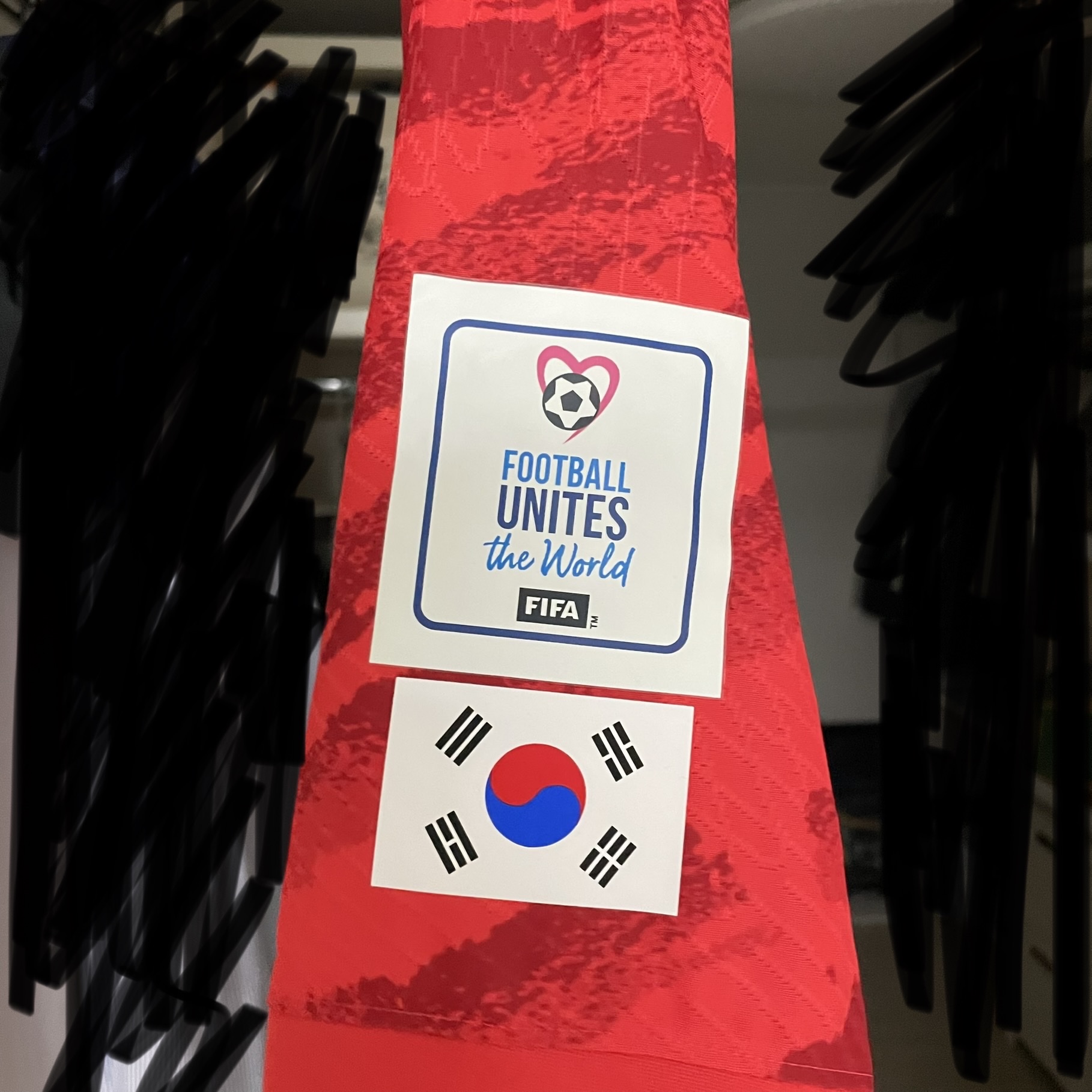 Nike Korea 2022/23 Dri-Fit ADV Match Home SS Jersey Global Red - US/EU (Non Marking Ver.) 착용 스타일 - 3