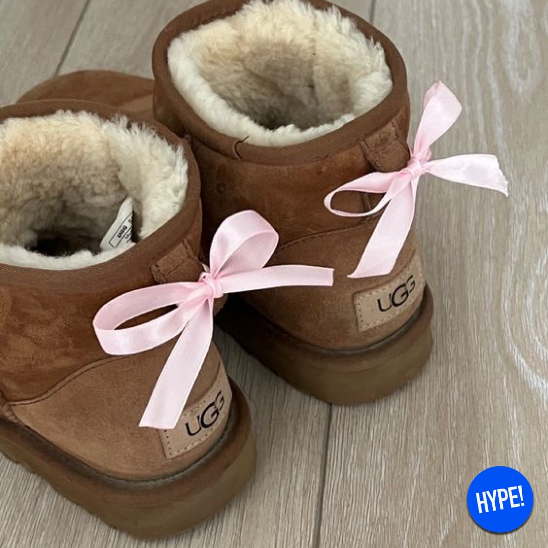 UGG Classic Mini Boots Chestnut, (W) UGG Classic Mini II Boots Chestnut 착용 스타일 - 3