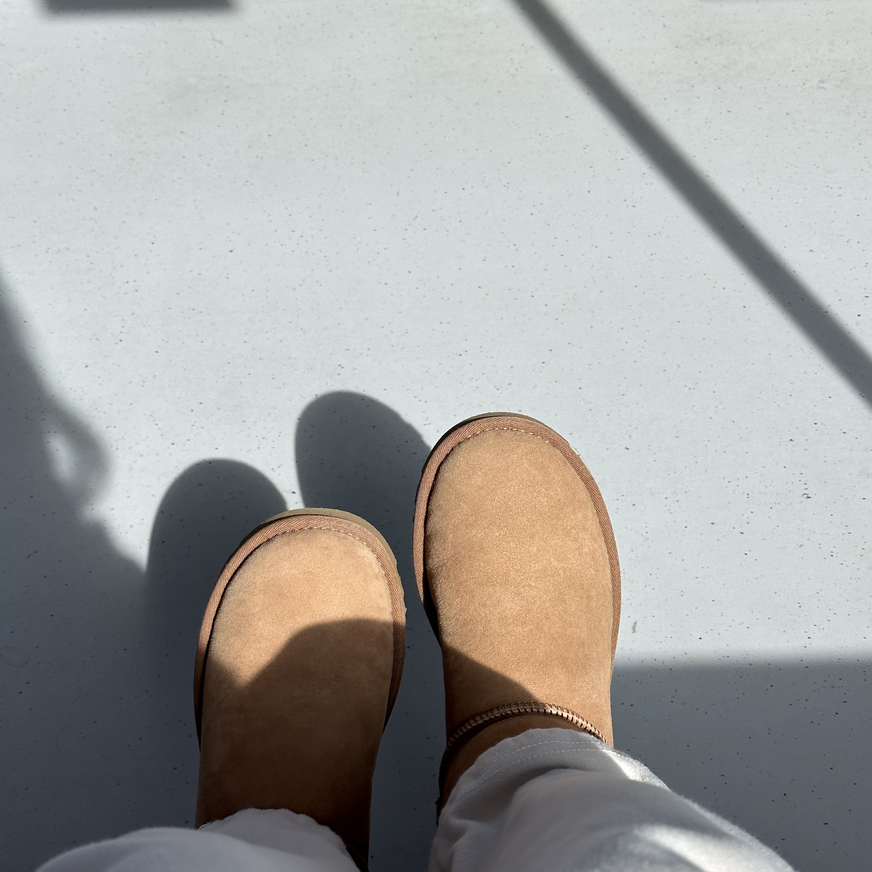 (W) UGG Classic Mini II Boots Chestnut 착용 스타일