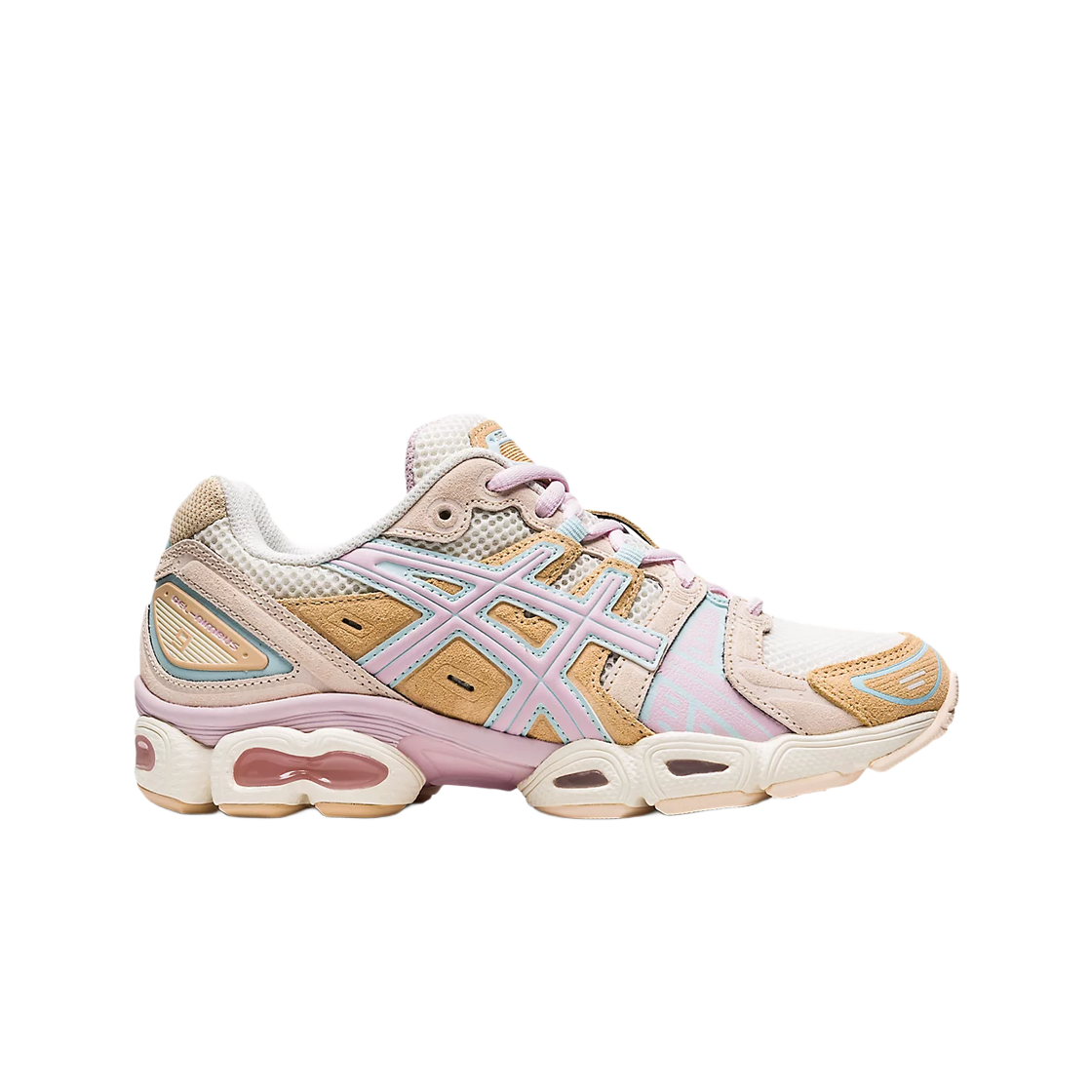 (W) 아식스 젤 님버스 9 크림 베얼리 로즈((W) Asics Gel-Nimbus 9 Cream Barely Rose)