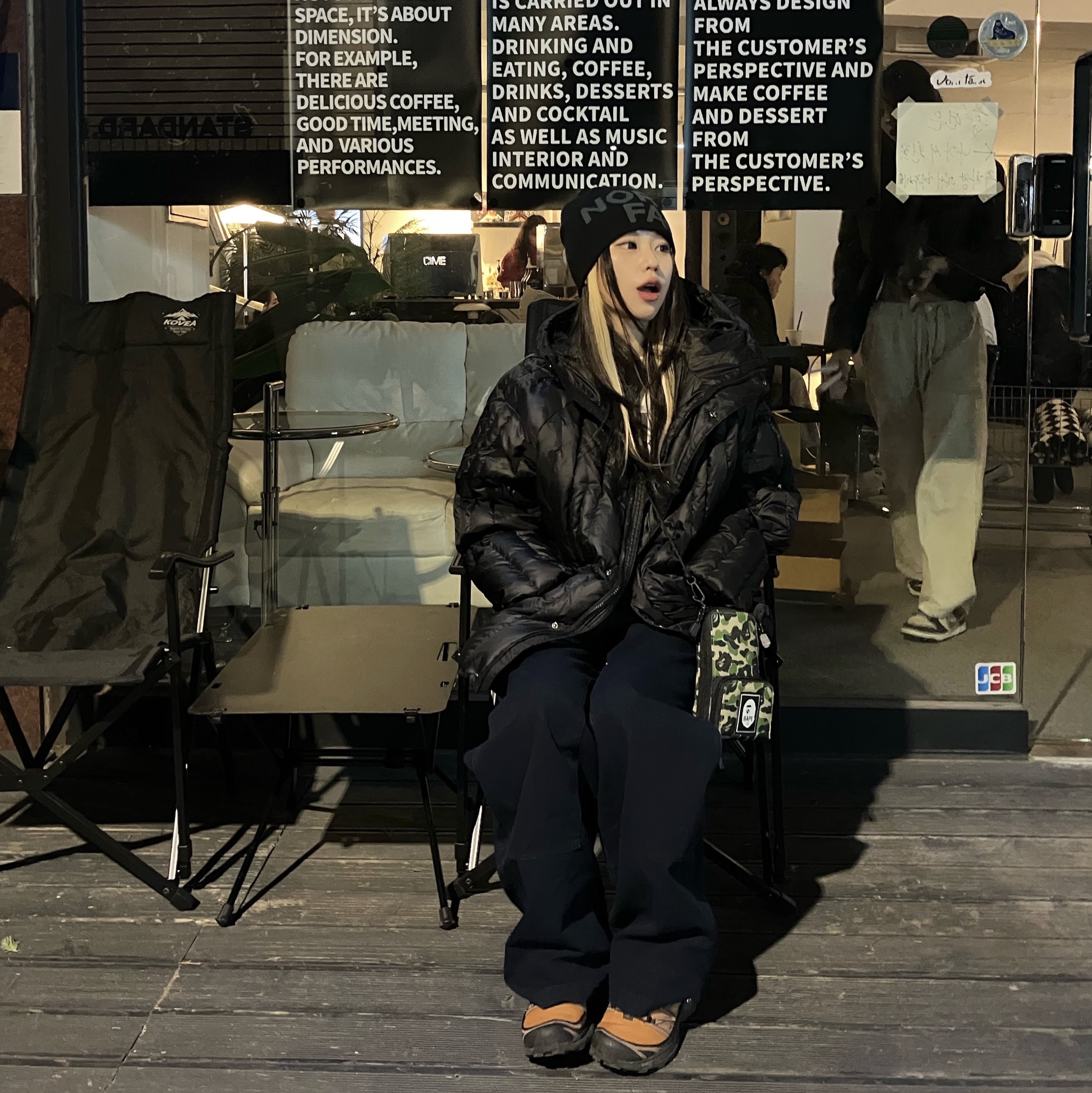 Salomon XT-6 Expanse 75th Anniversary Golden Oak Acorn 착용 스타일 - 1