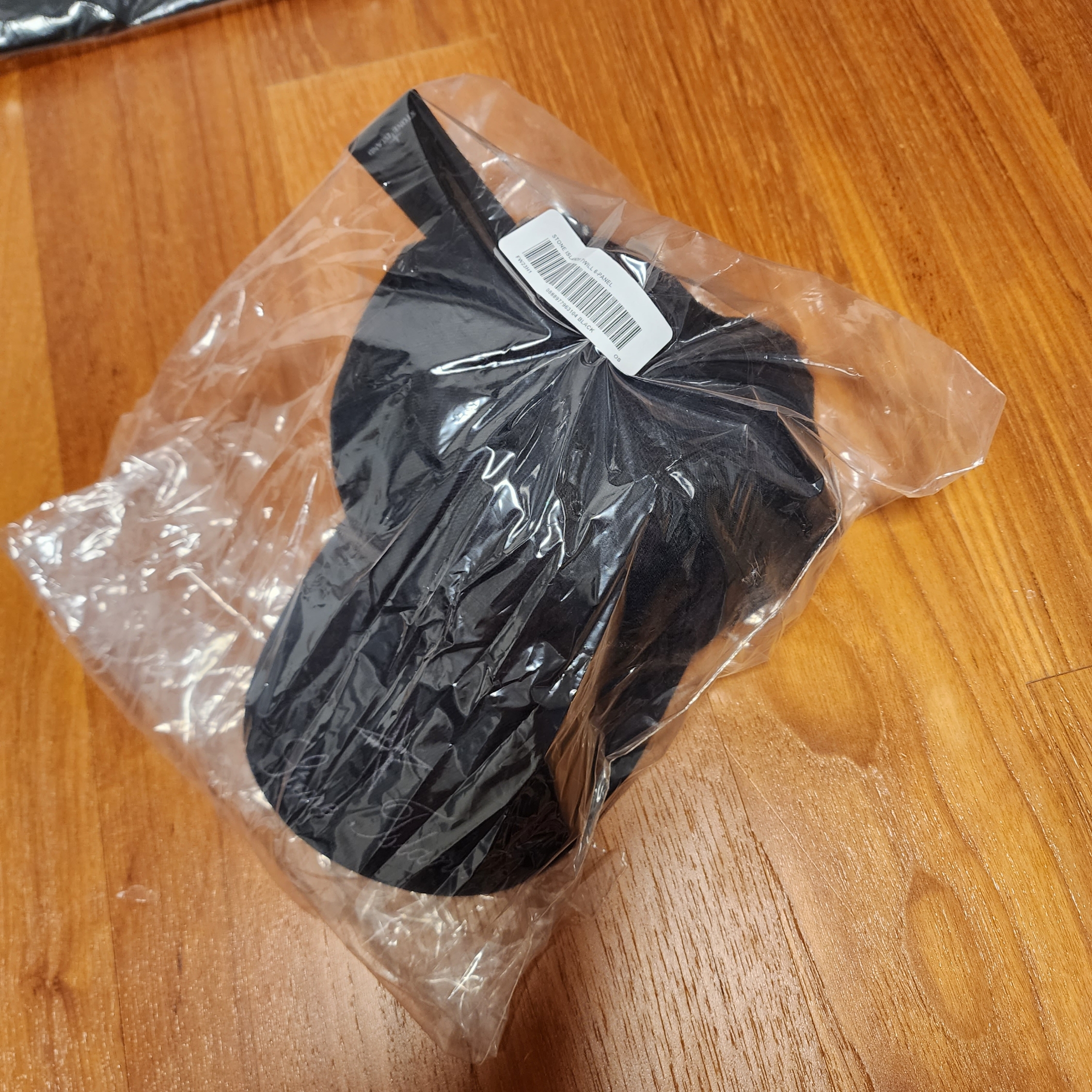 Supreme x Stone Island Denim 6-Panel Black - 23FW 착용 스타일 - 5