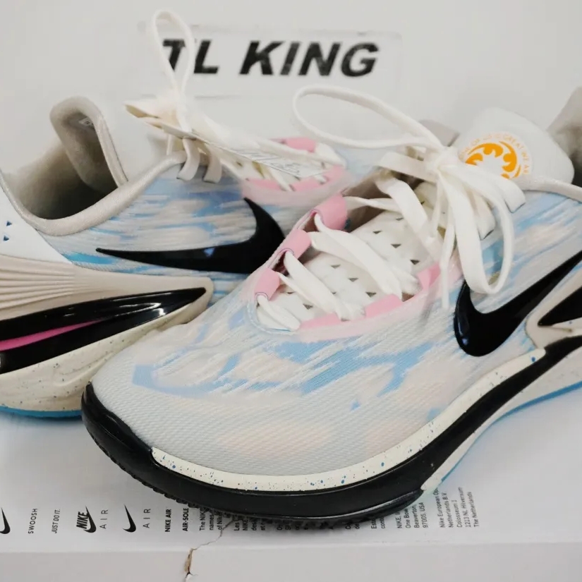 Nike Air Zoom GT Cut 2 Sail Pink Spell 착용 스타일