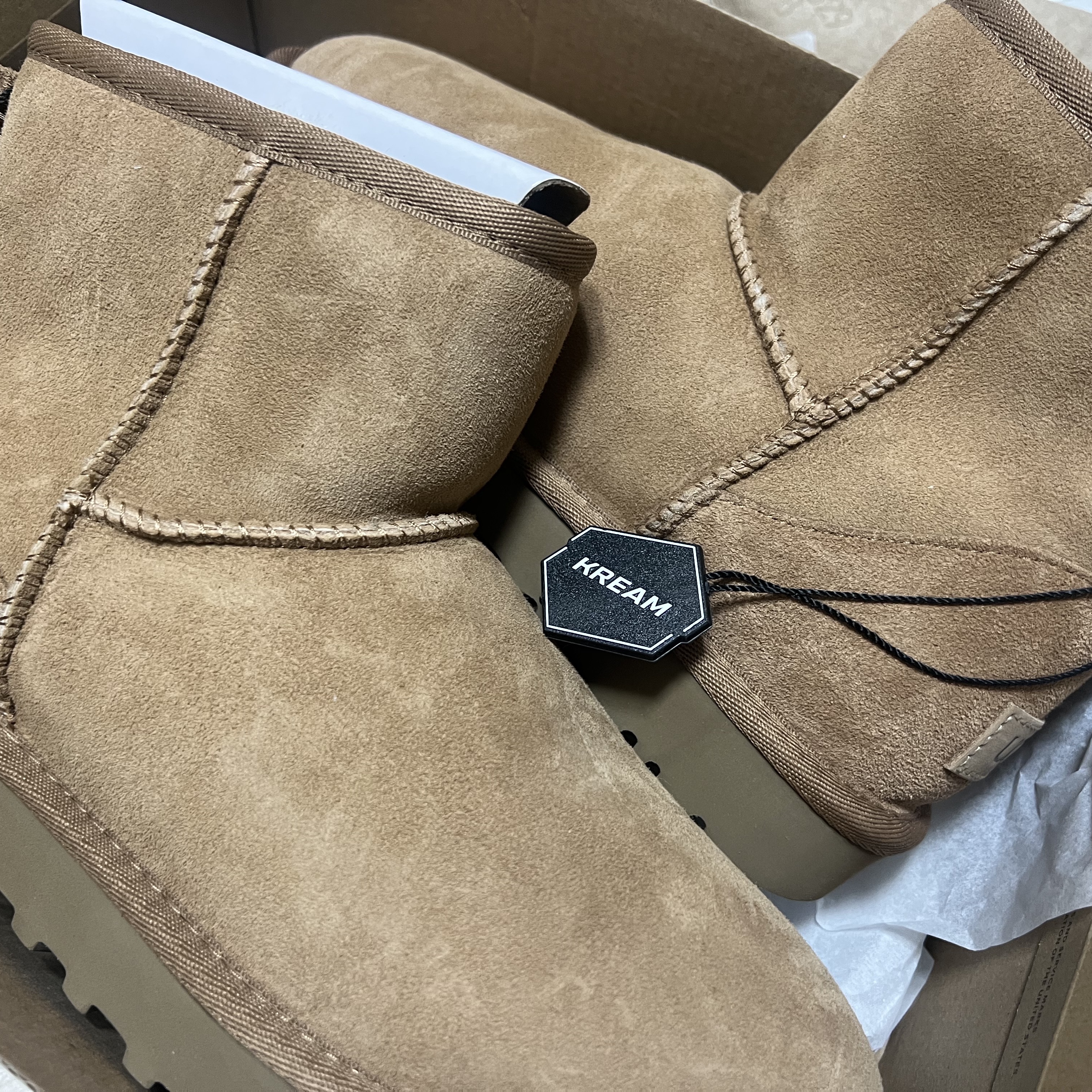 (W) UGG Classic Mini II Boots Chestnut 착용 스타일
