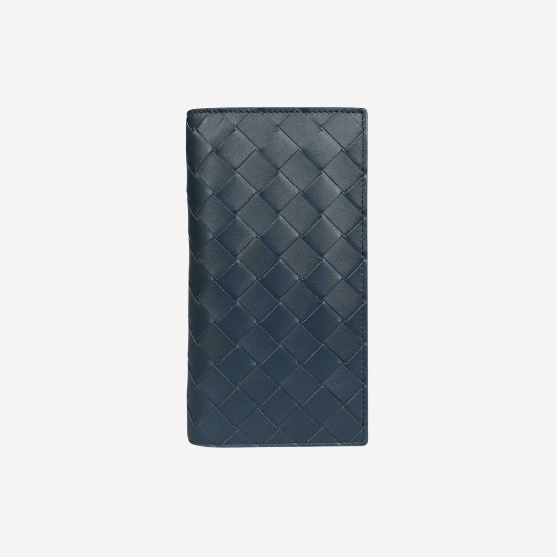 Bottega Veneta Intrecciato Slim Long Wallet Blue 상세 이미지 1