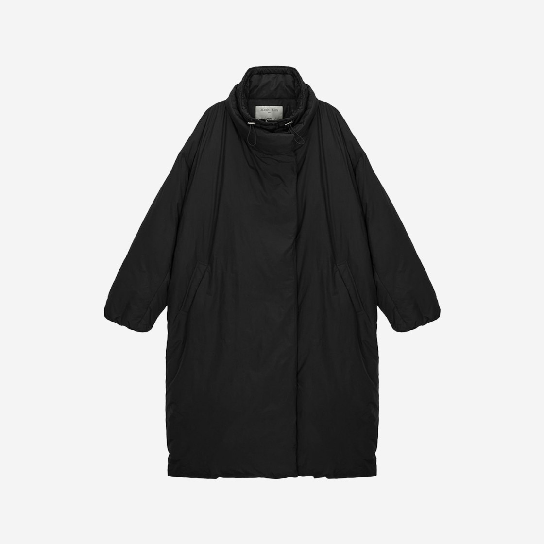 (W) Matin Kim Layered Long Down Jumper Black 상세 이미지 1