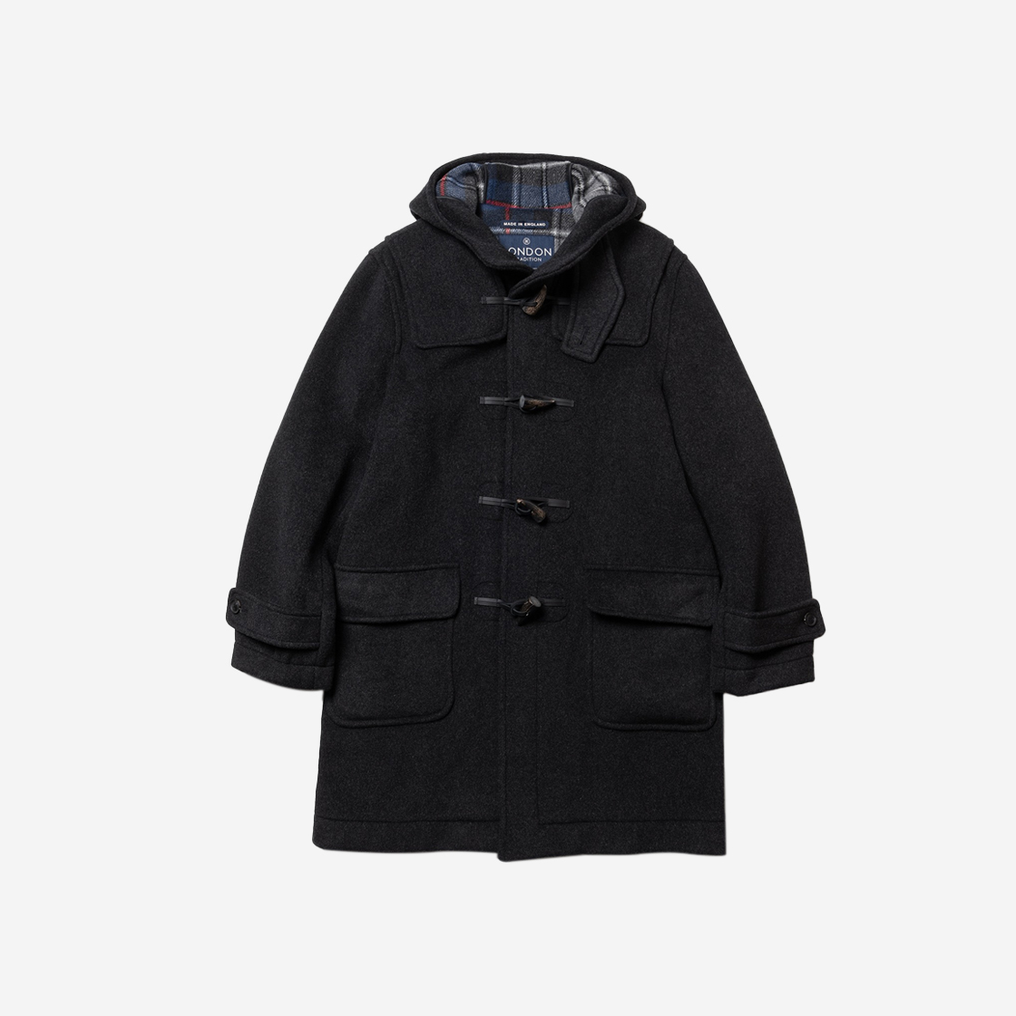 런던 트레디션 맨즈 에리카 더플 코트 챠콜 마크레 182