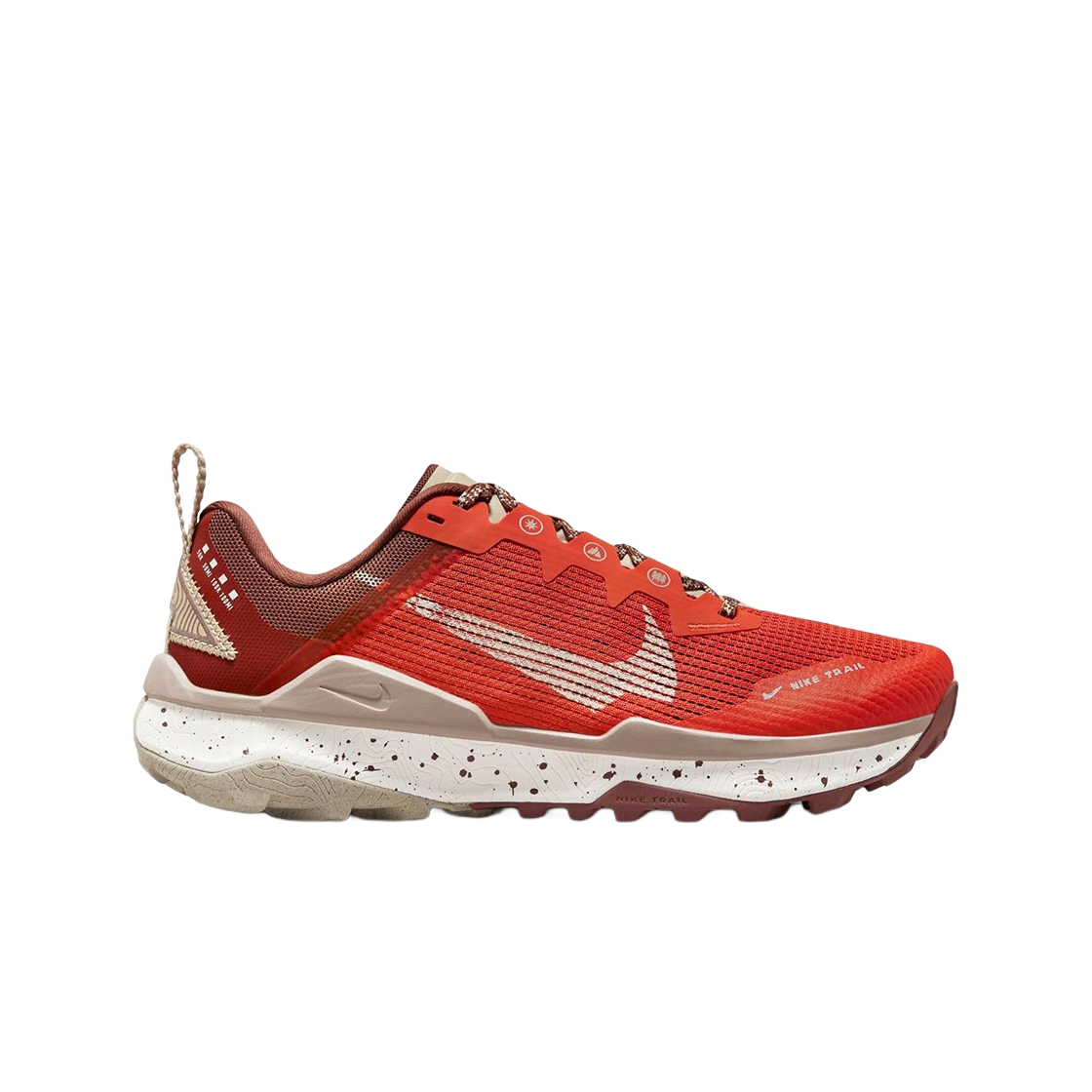 DR2689-600 (W) Nike React Wildhorse 8 Picante Red Dark Pony