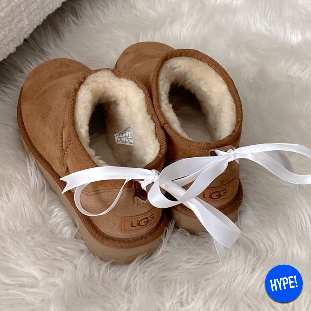 UGG Classic Mini Boots Chestnut, (W) UGG Classic Mini II Boots Chestnut 착용 스타일 - 2
