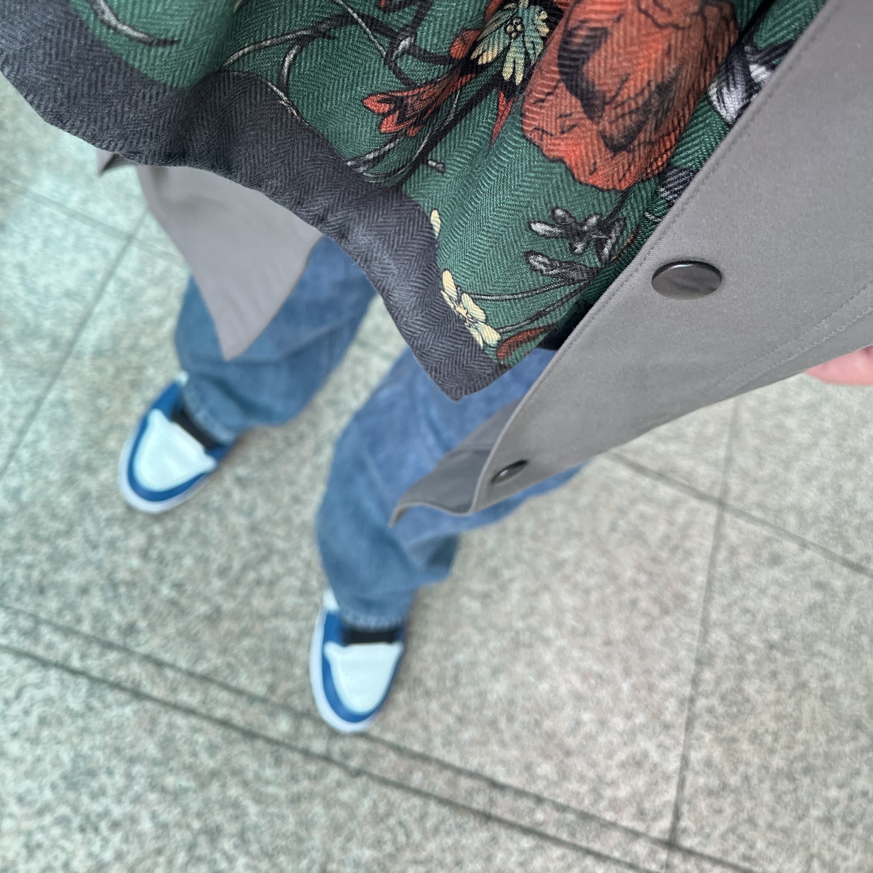 Jordan 1 Retro High OG Dark Marina Blue 착용 스타일