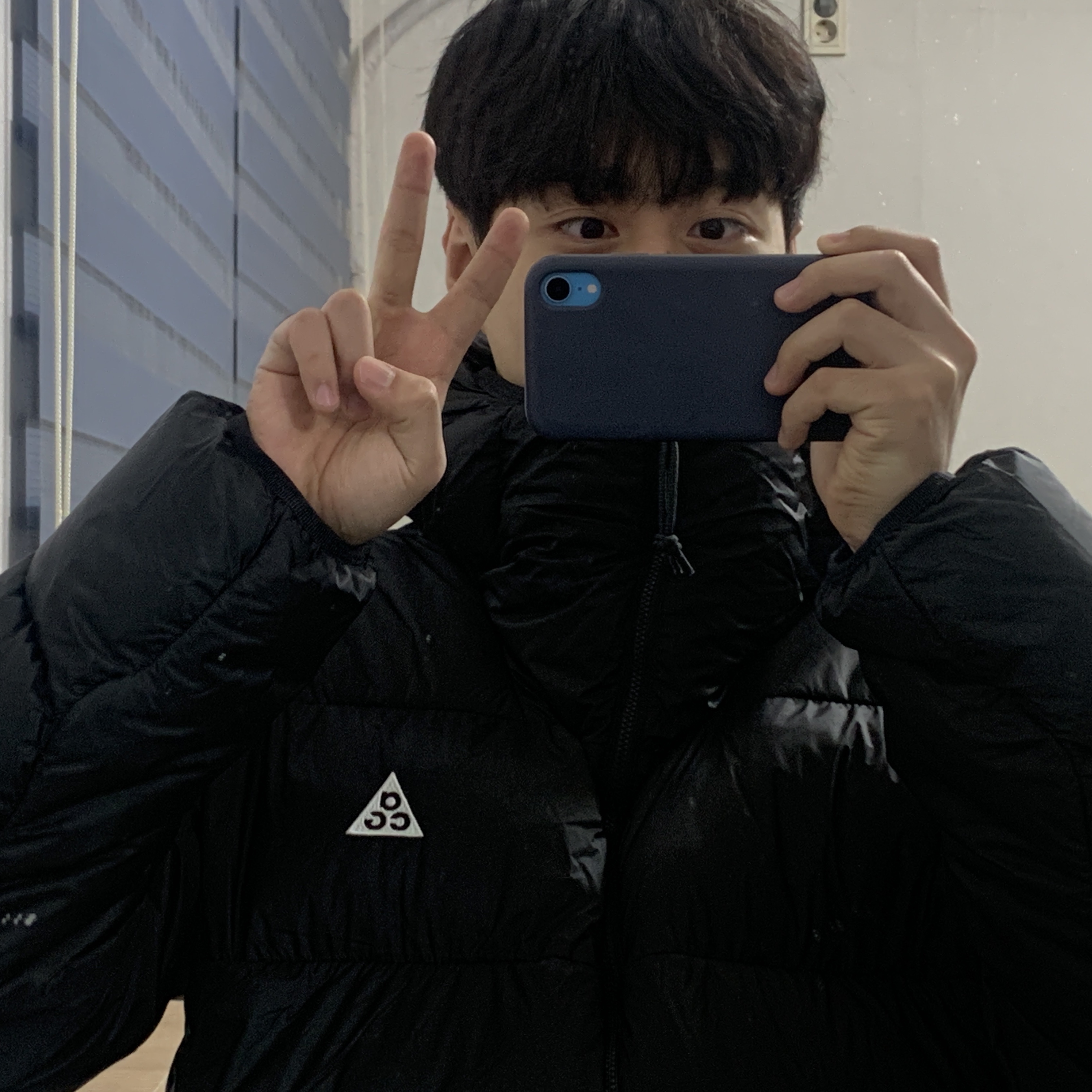 Nike ACG Therma-Fit ADV Lunar Lake Puffer Jacket Black - Asia 착용 스타일
