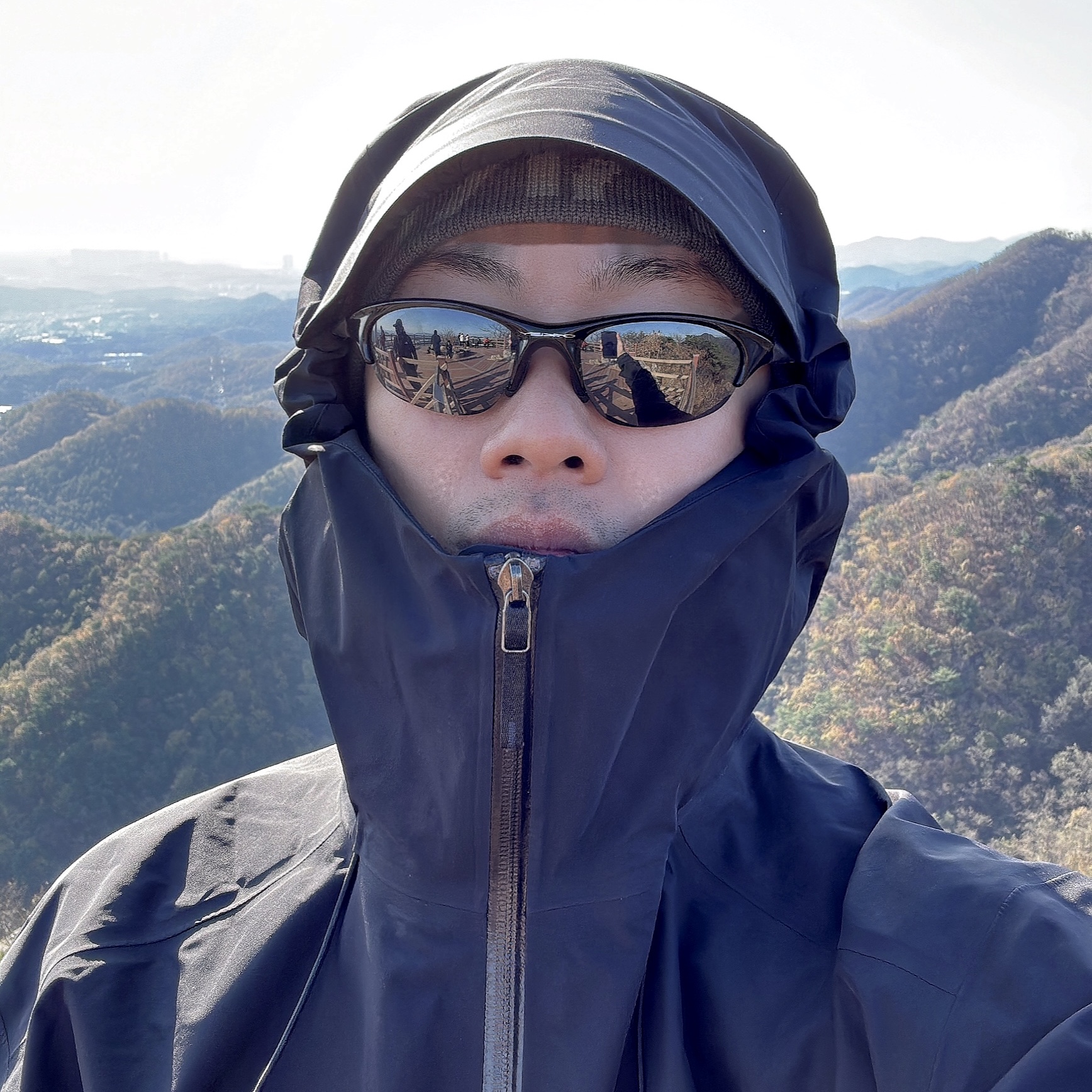 Arc'teryx Beta LT Jacket Black, Salomon XT-6 ADV Black 착용 스타일 - 4