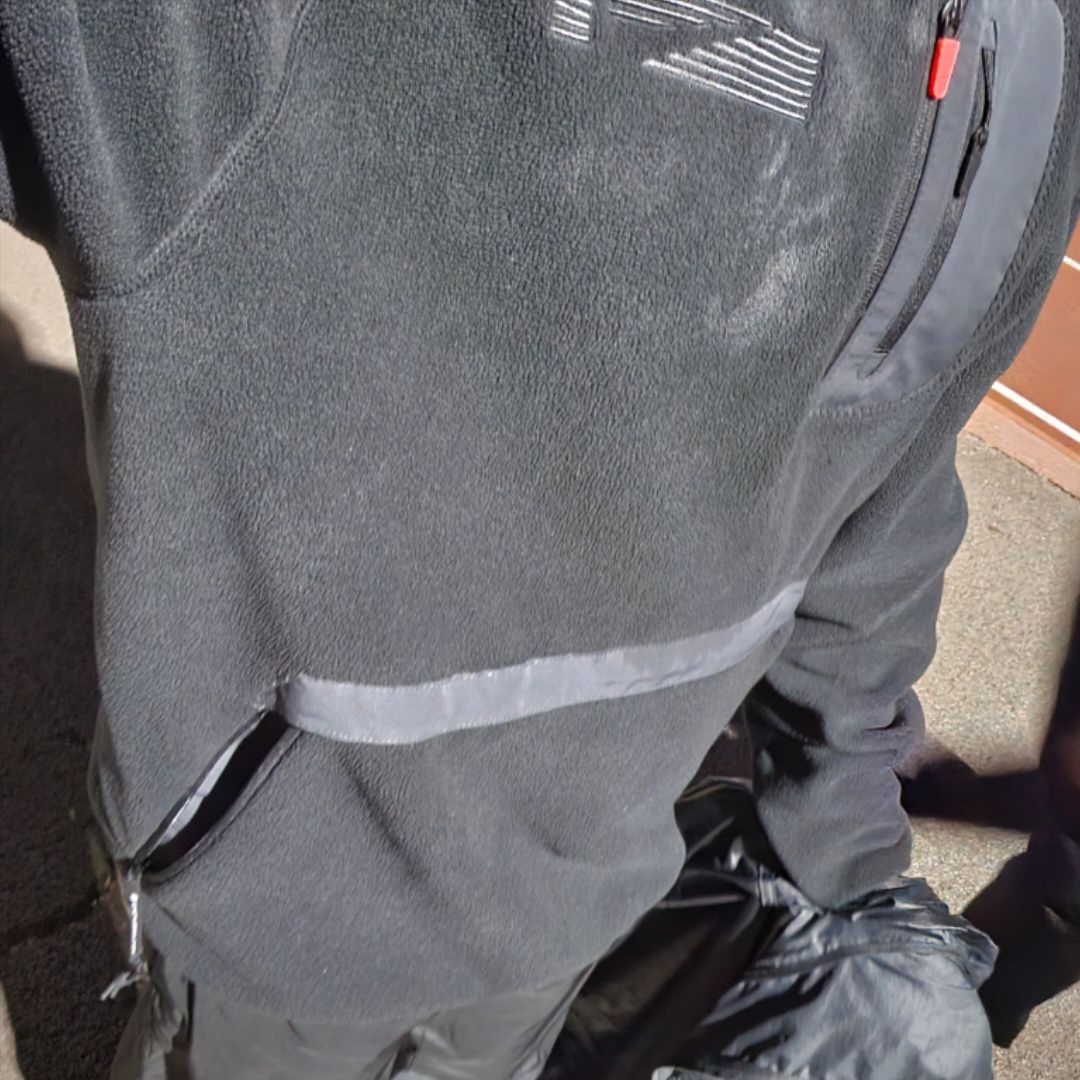 Nike x Travis Scott NRG BH Quarter Zip Black Anthracite - US/EU 착용 스타일