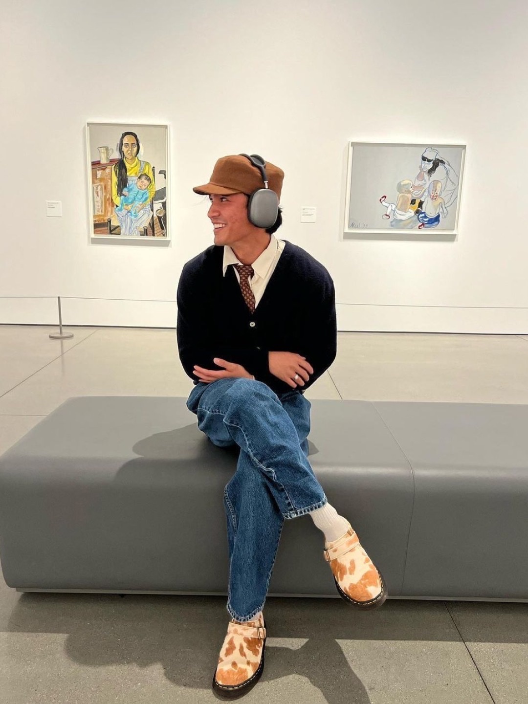 Apple AirPods Max Lightning Silver (Korean Ver.), Apple AirPods Max Lightning Space Gray (Korean Ver.) 착용 스타일 - 4