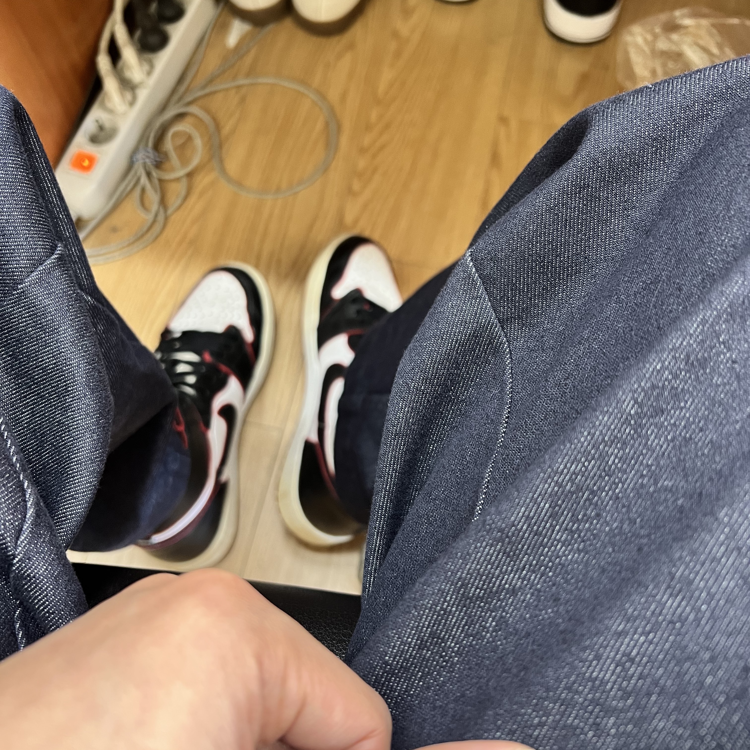Jordan 1 Retro High OG Bloodline 착용 스타일