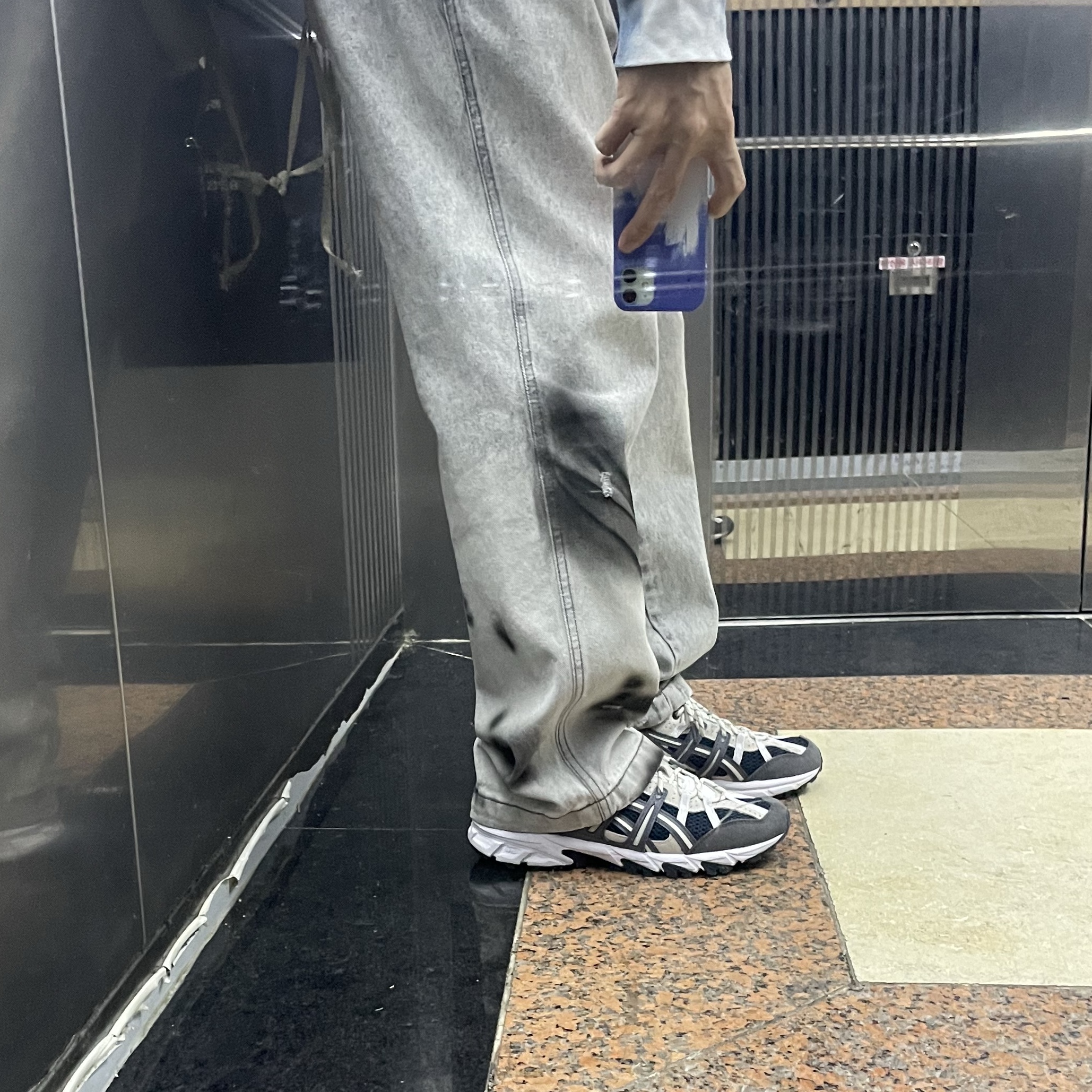 Asics Gel-Sonoma 15-50 French Blue 착용 스타일