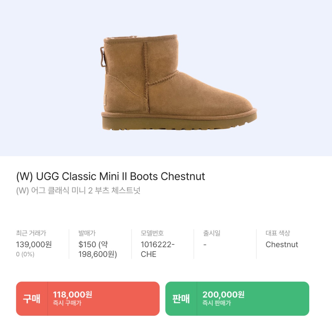 UGG Classic Mini Boots Chestnut, (W) UGG Classic Mini II Boots Chestnut 착용 스타일 - 4