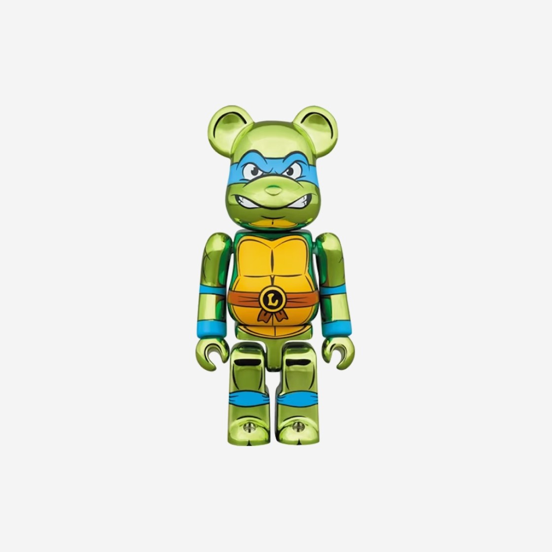 Bearbrick x Teenage Mutant Ninja Turtles Leonardo 100% & 400% Set 상세 이미지 2