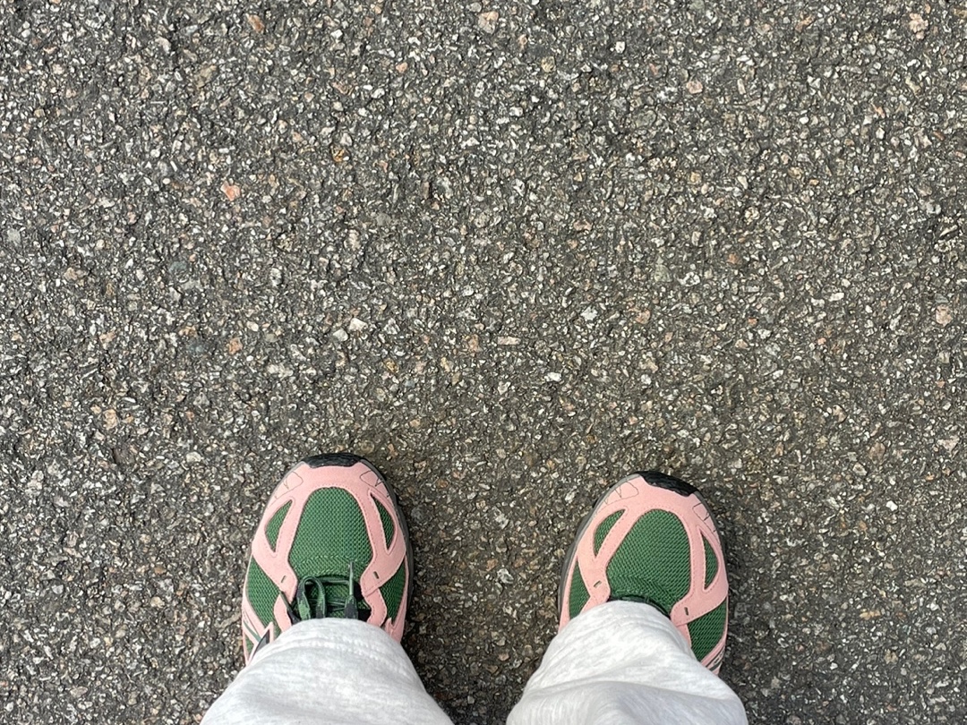 New Balance ML610T Pink Moon - D Standard 착용 스타일