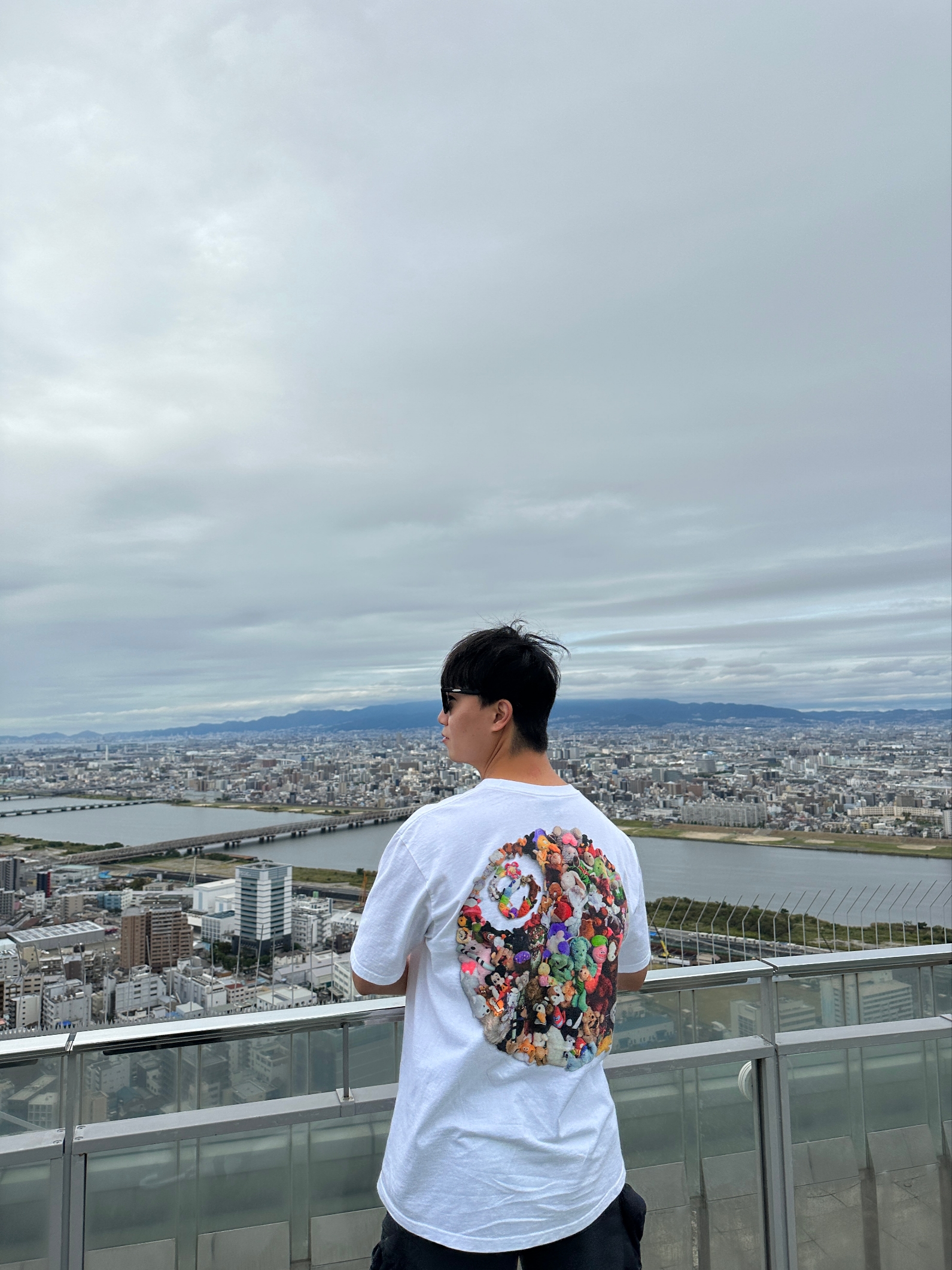 Stussy Plush T-Shirt White 착용 스타일