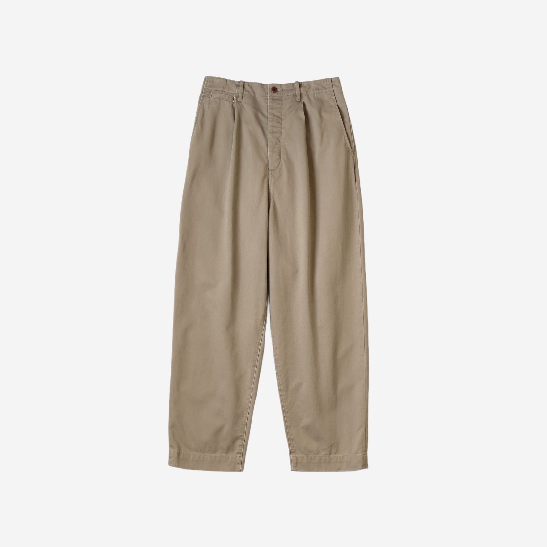 Kapital Chino High-Waisted Neem Pants Beige 상세 이미지 1