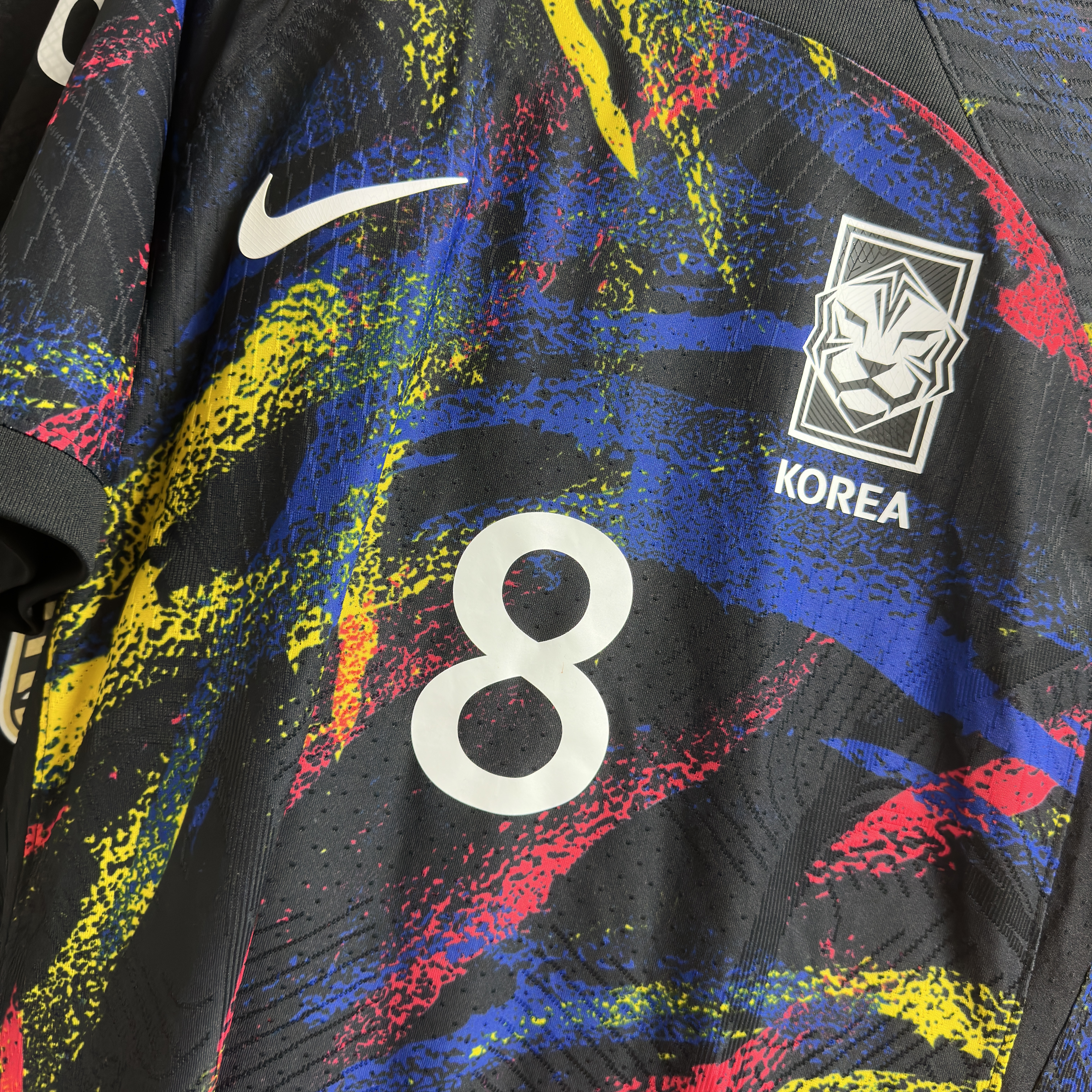 Nike Korea Dri-Fit Stadium Away SS Jersey Black - Asia (Non Marking Ver.) 착용 스타일